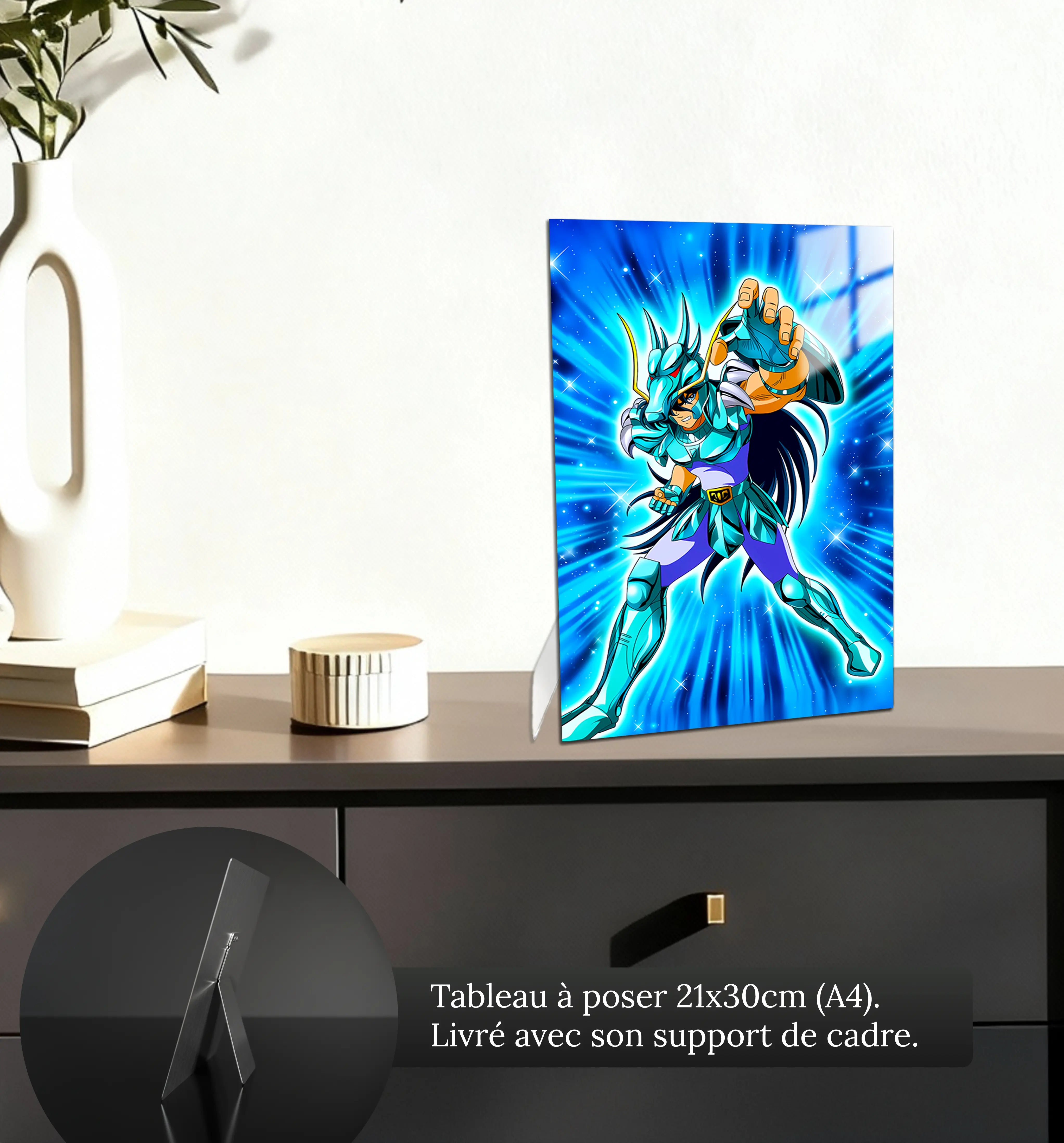 tableau-les-chevaliers-du-zodiaque-shiryu-du-dragon-petit-format-a-poser-sur-meuble | DreamWay