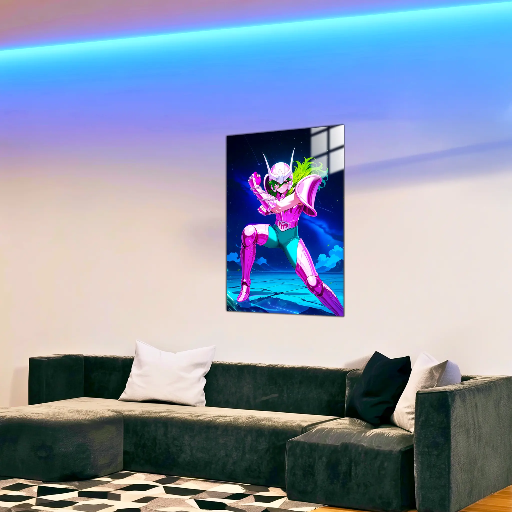 tableau-les-chevaliers-du-zodiaque-shun-andromede-dans-le-salon | DreamWay