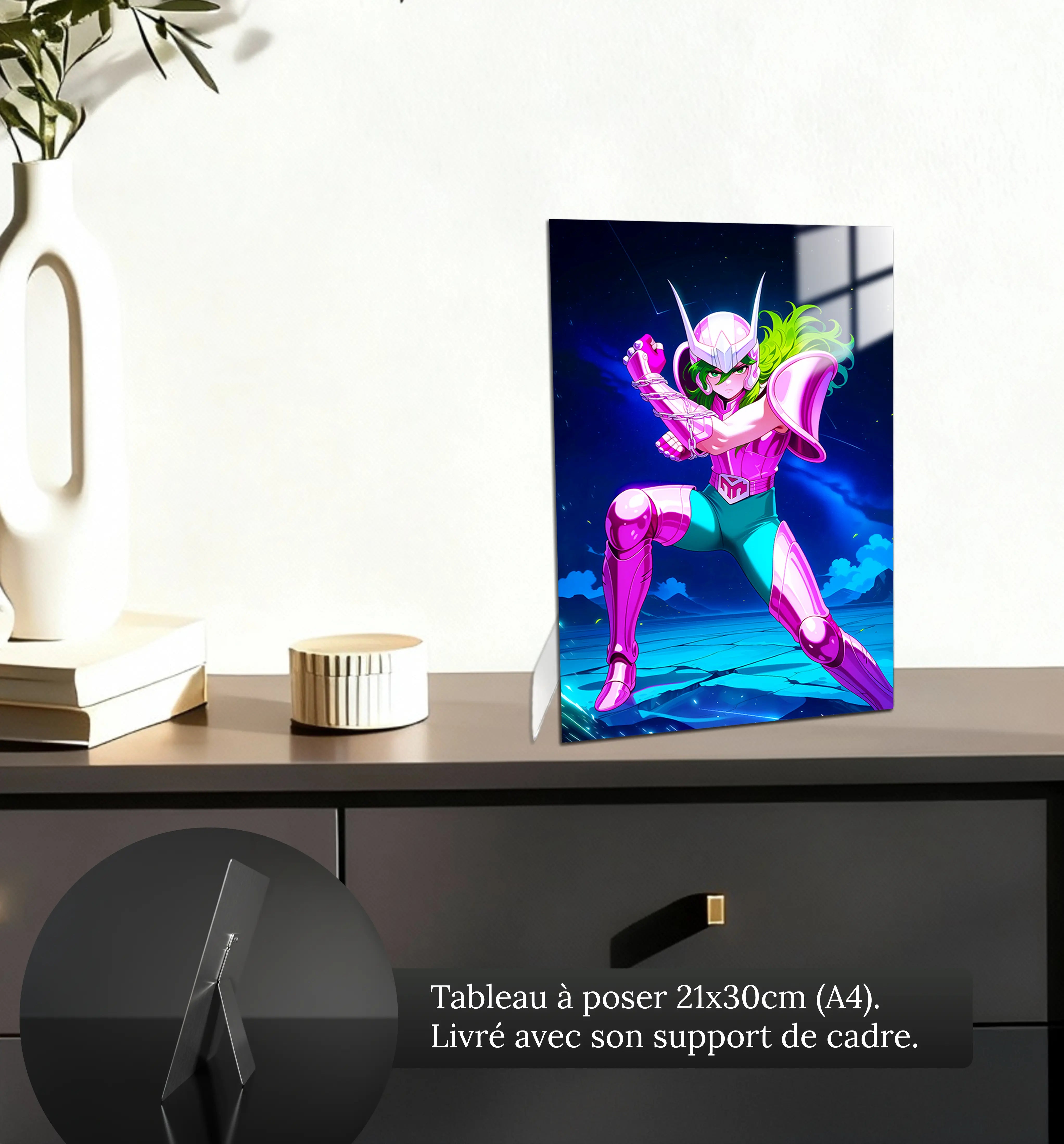 tableau-les-chevaliers-du-zodiaque-shun-andromede-petit-format-a-poser-sur-meuble | DreamWay