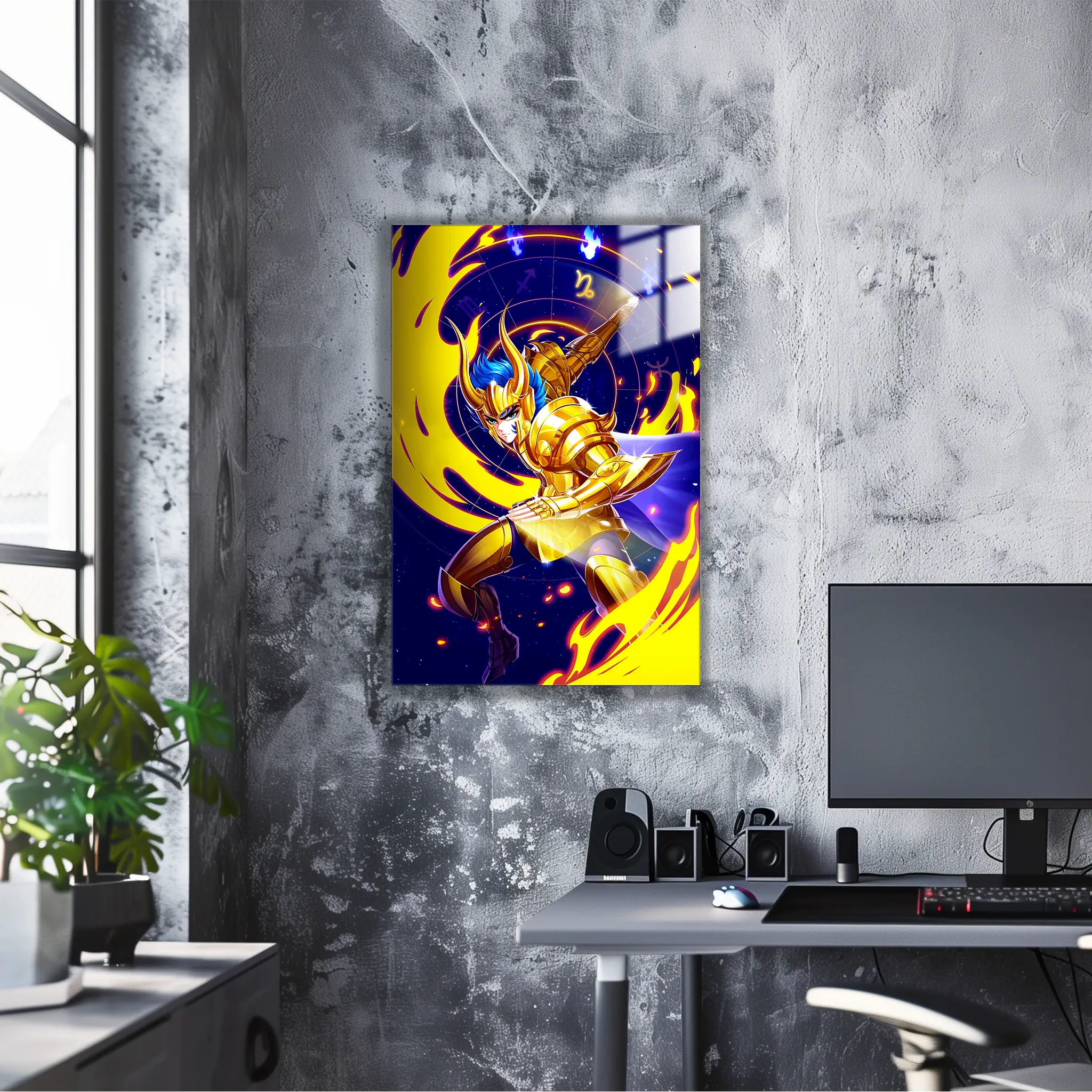 Tableau Les Chevaliers Du Zodiaque Shura Du Capricorne