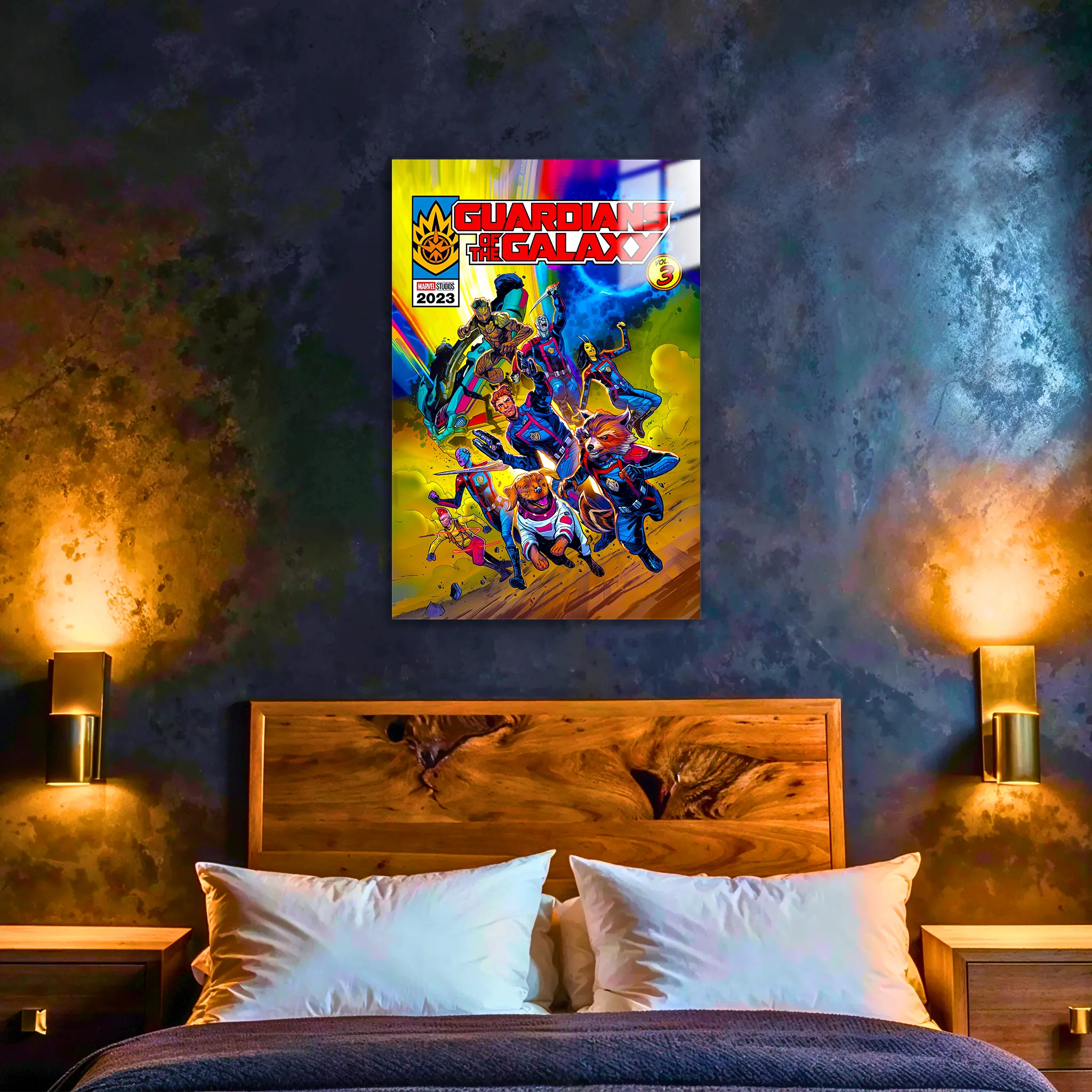 tableau-les-gardiens-de-la-galaxie-bd-dans-la-chambre | DreamWay