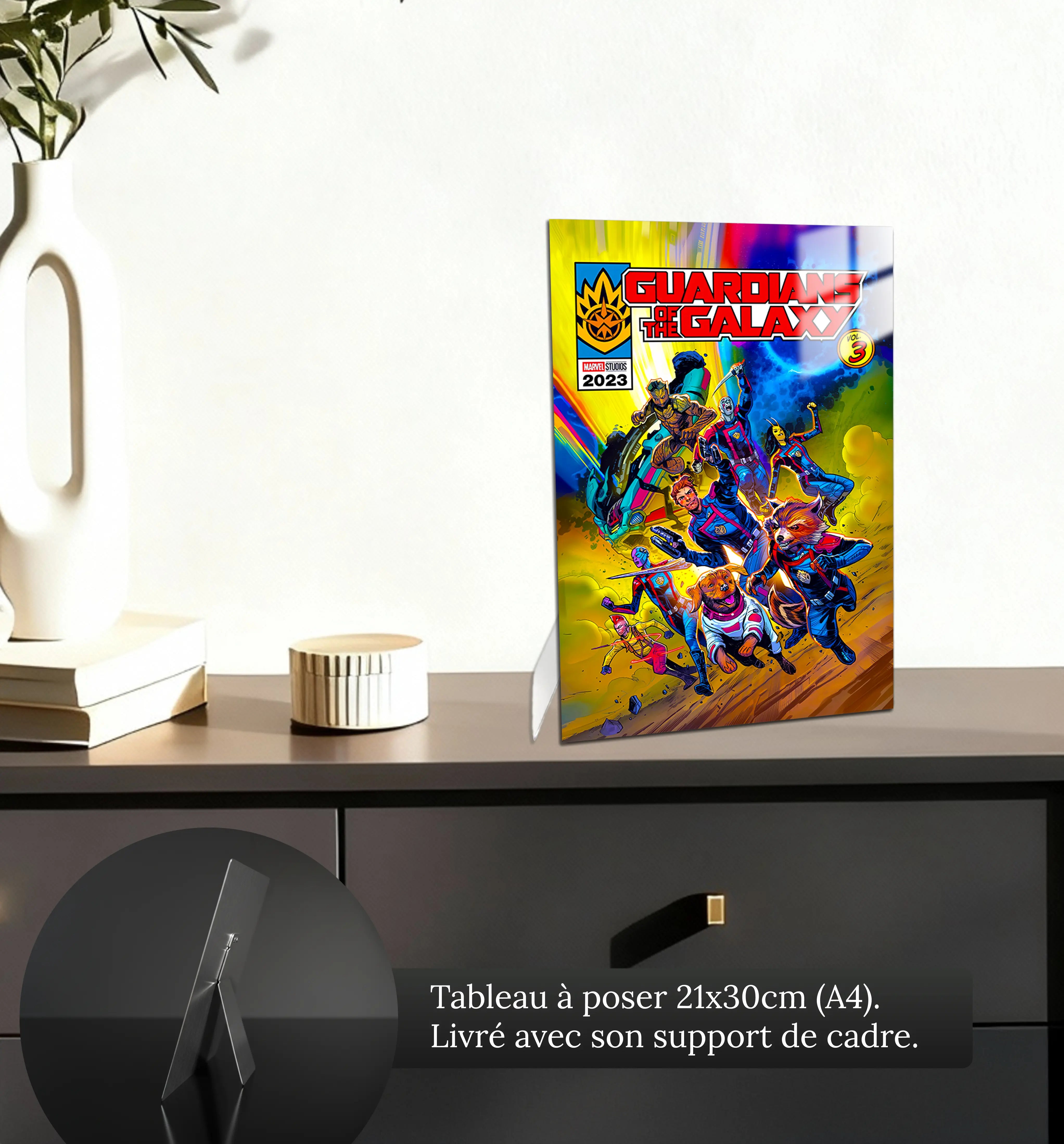 tableau-les-gardiens-de-la-galaxie-bd-petit-format-a-poser-sur-meuble | DreamWay