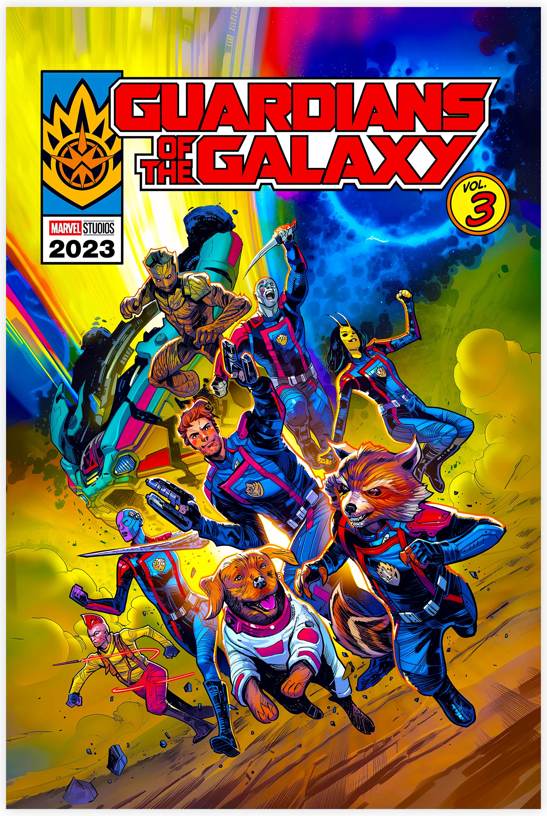 tableau-les-gardiens-de-la-galaxie-bd | DreamWay