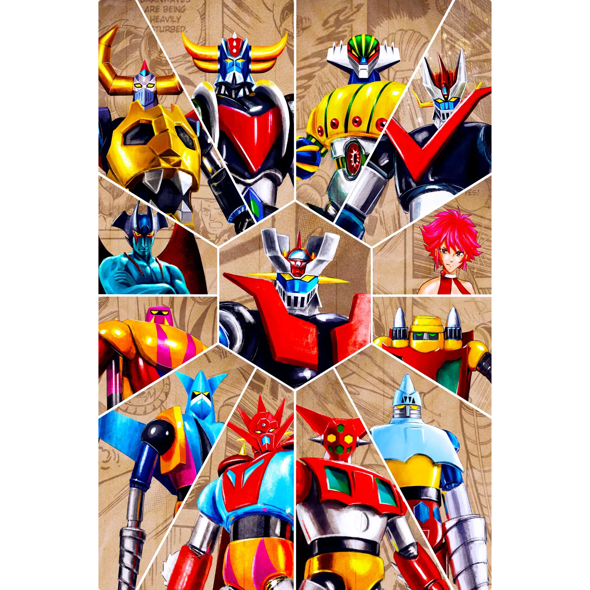 Tableau Tous Les Héros BD