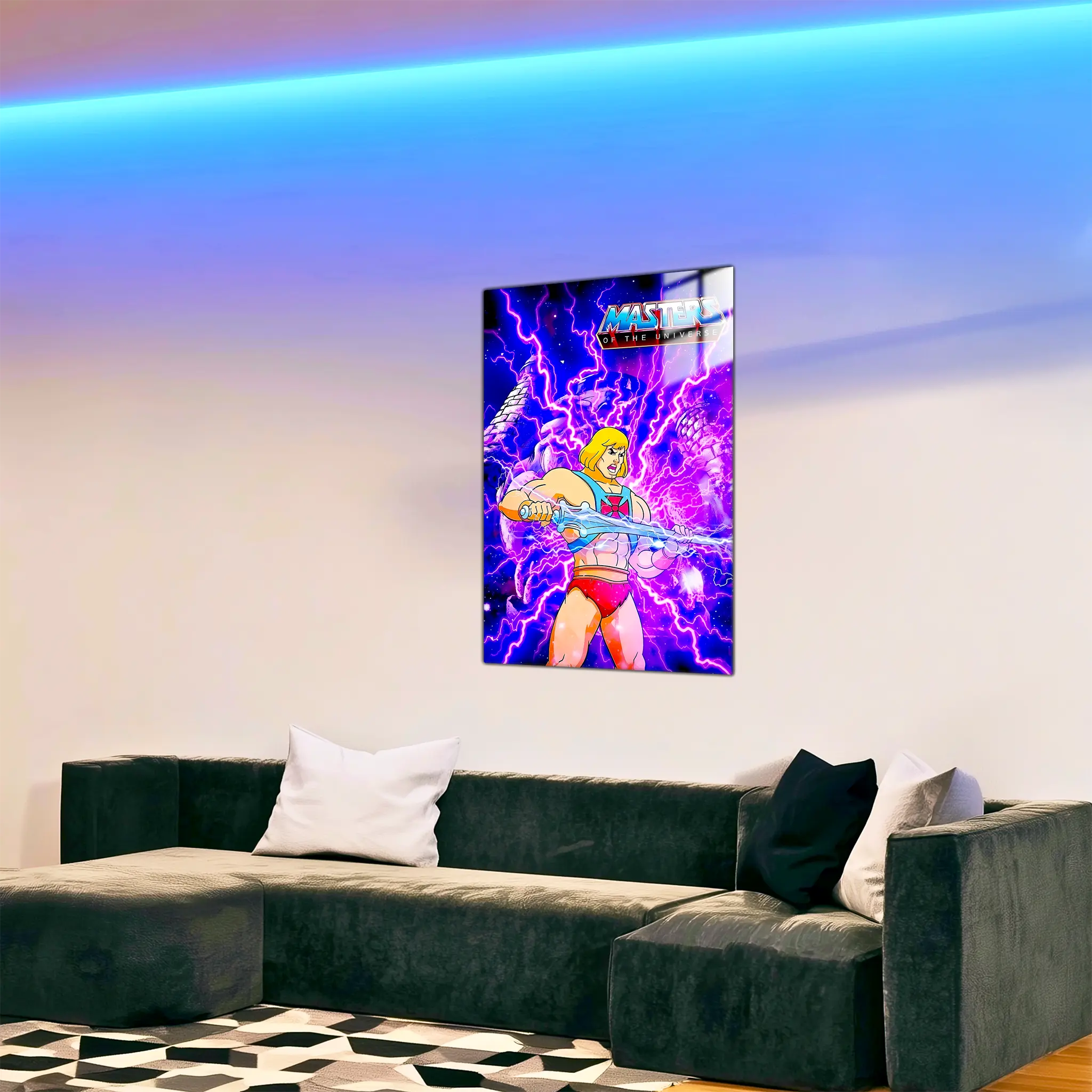 tableau-les-maitres-de-l-univers-musclor-affiche-dans-le-salon | DreamWay