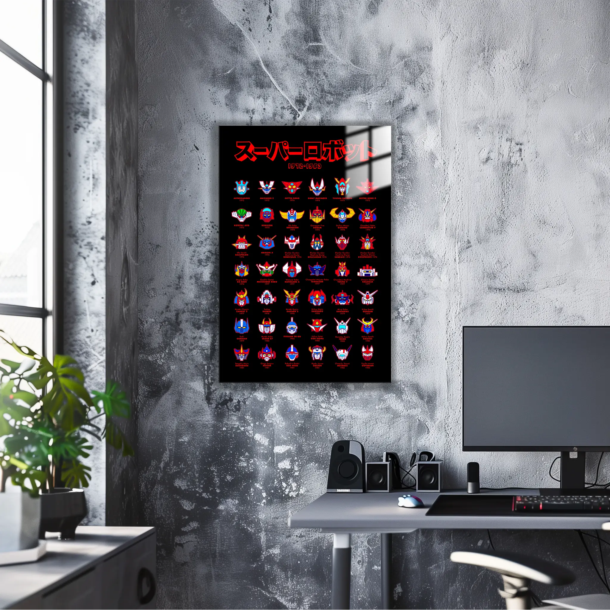 Tableau Les Robots De 1972 a 1983