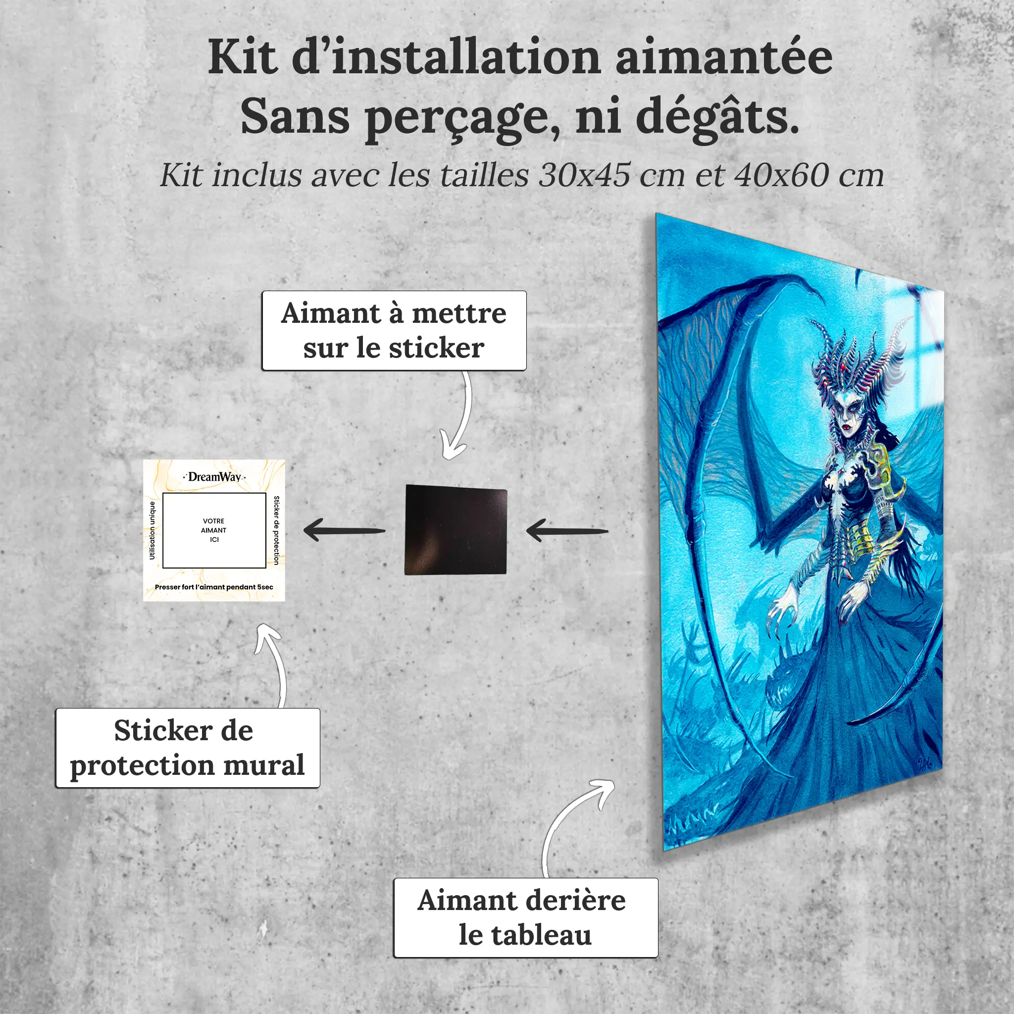tableau-lilith-avec-installation-aimantee | DreamWay