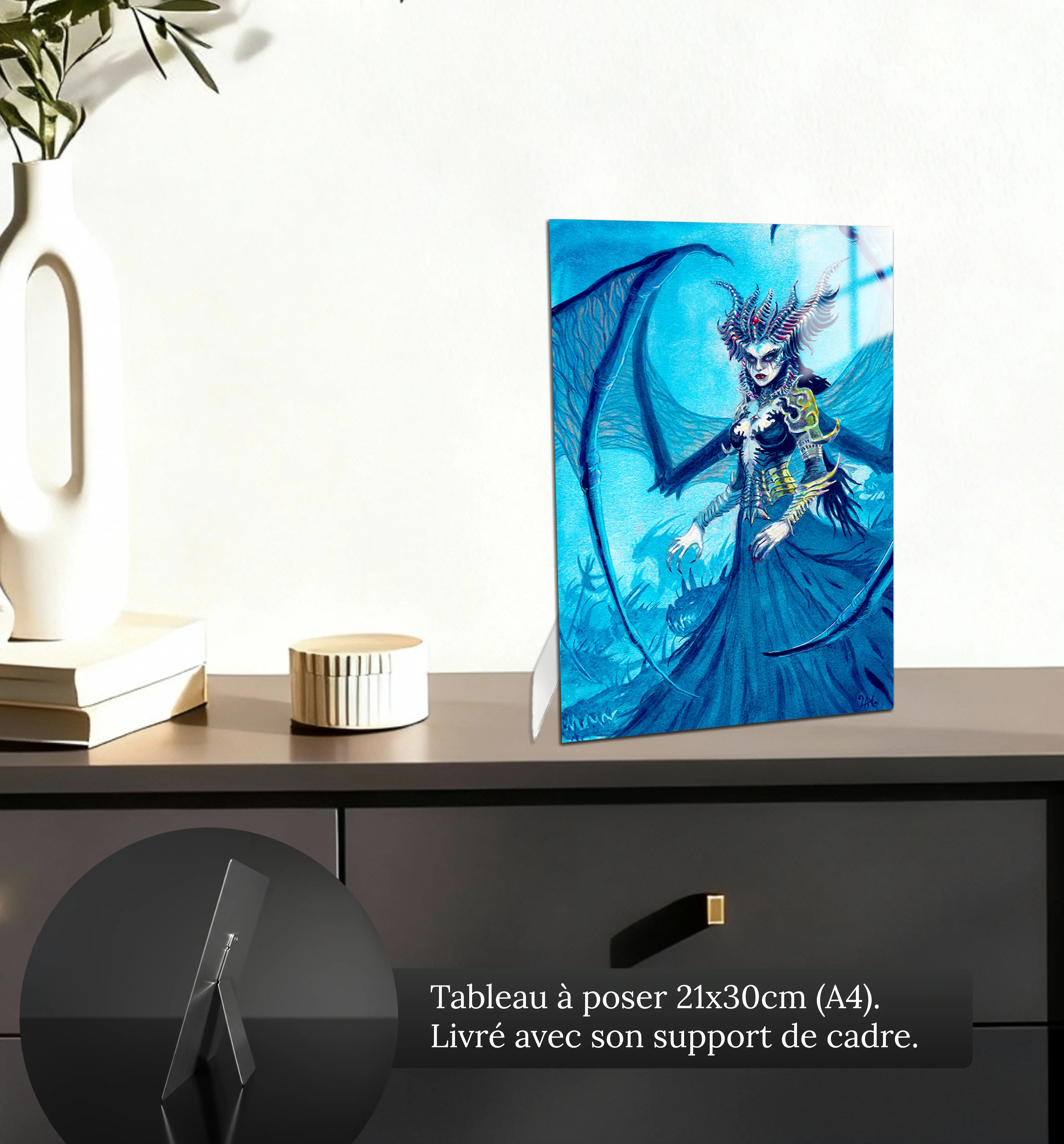 tableau-lilith-petit-format-a-poser-sur-meuble | DreamWay