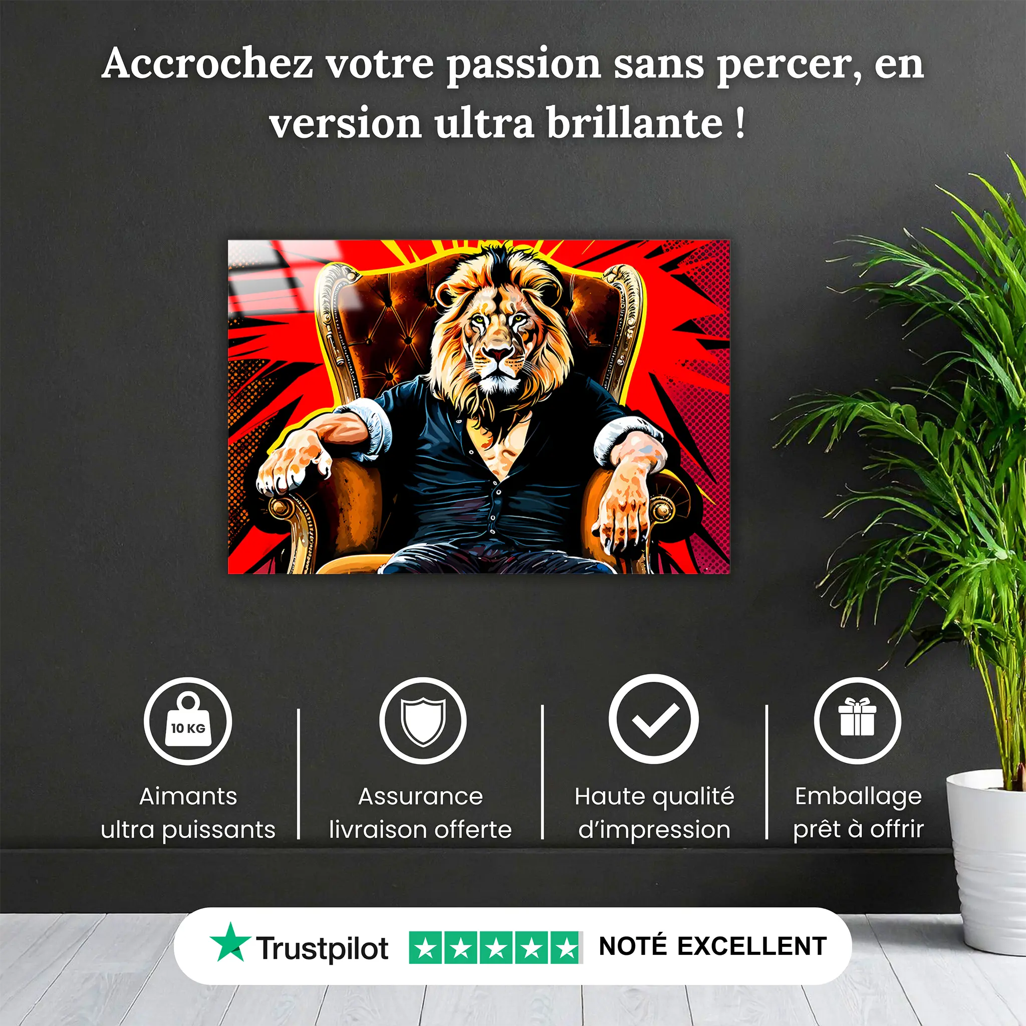 tableau-lion-pop-art-pourquoi-acheter | DreamWay
