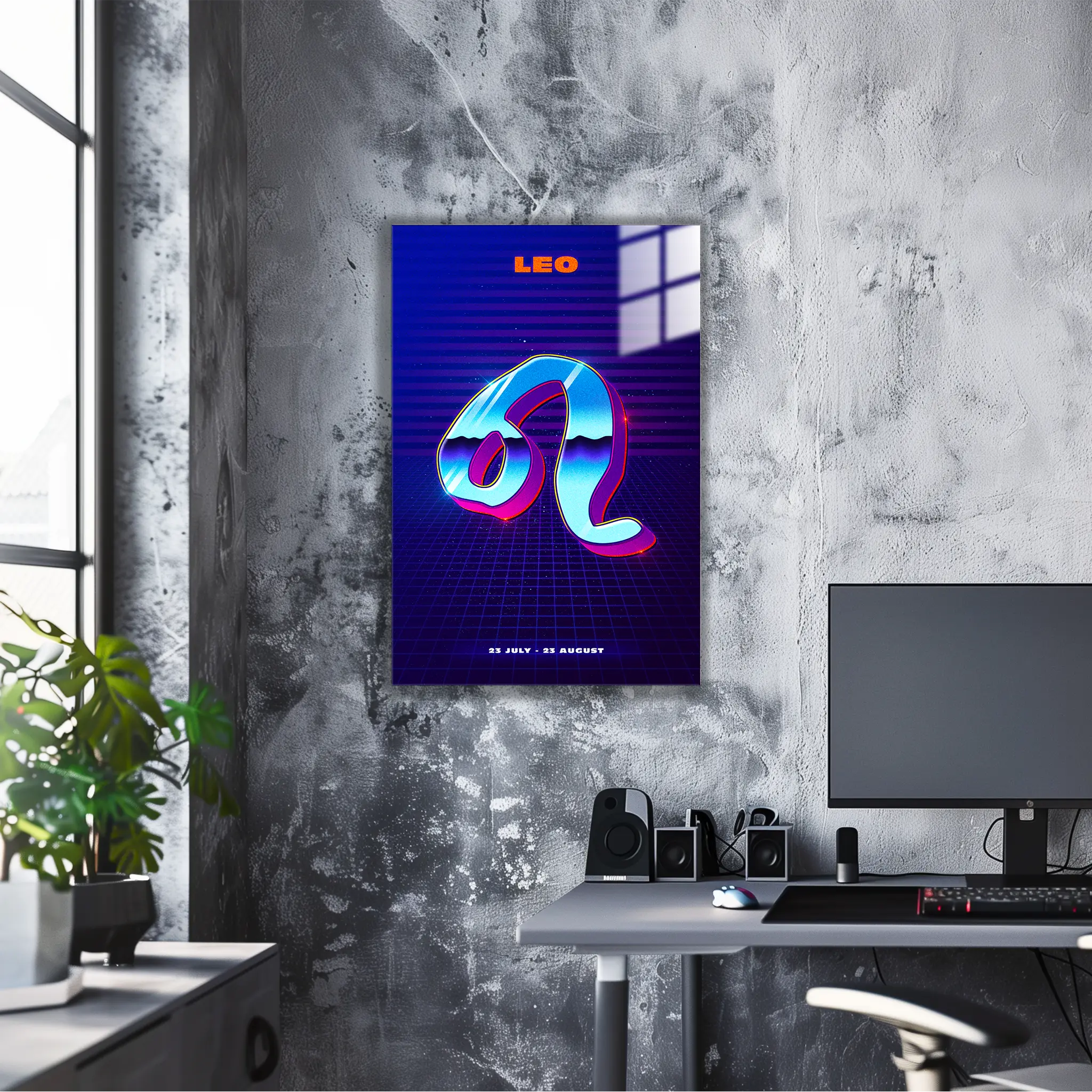 tableau-lion-retro | DreamWay