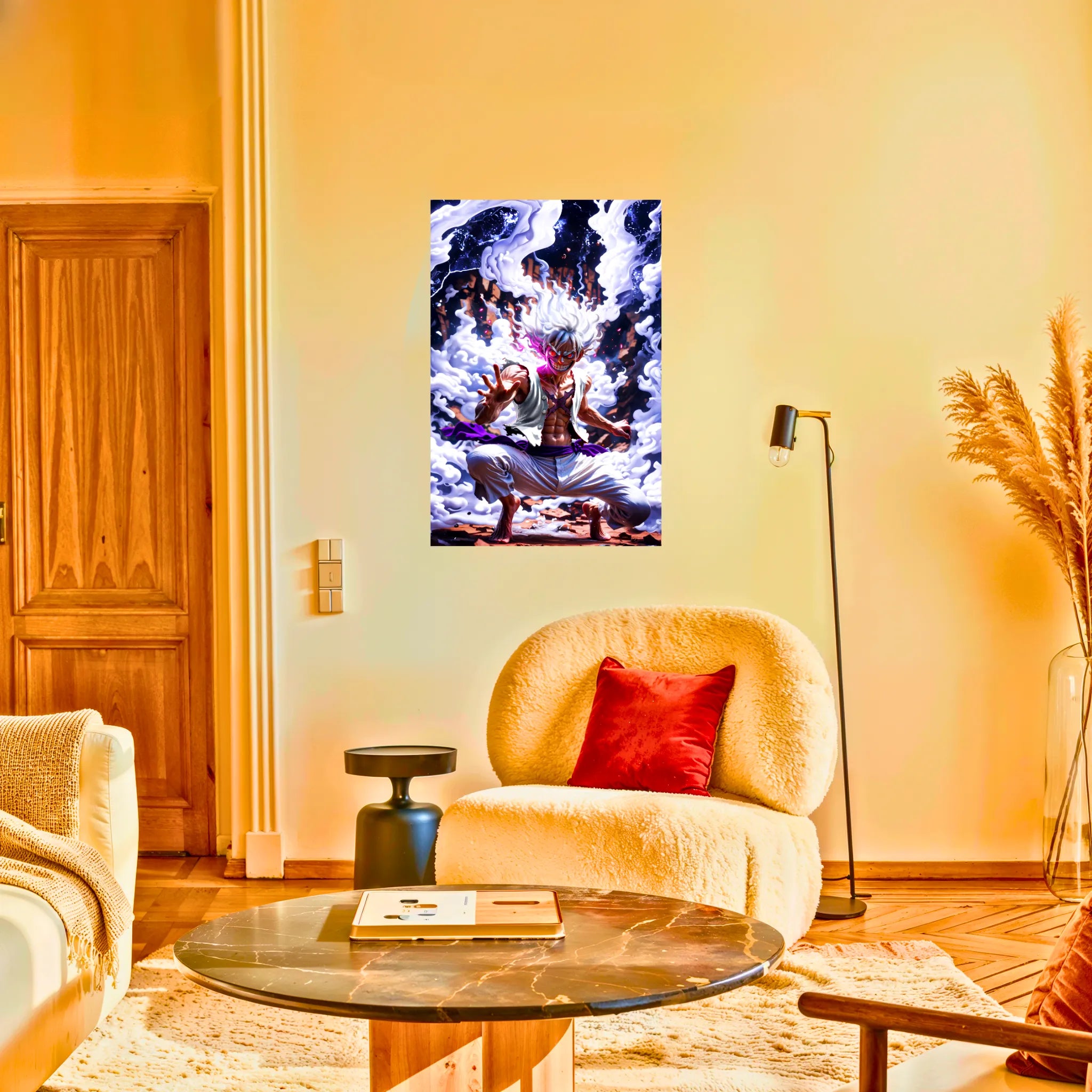 Tableau Luffy Gear 5 Réalise