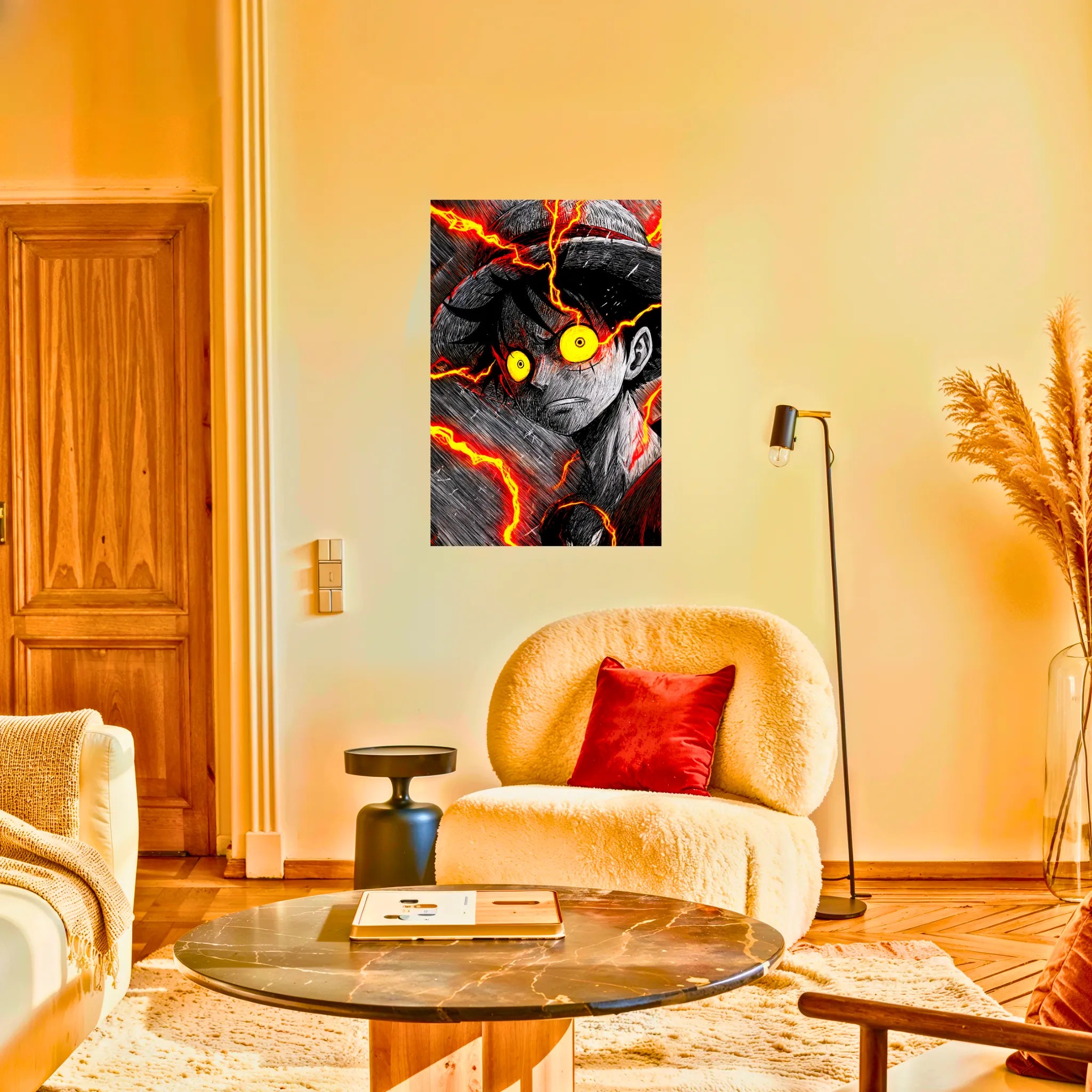 Tableau Luffy Portrait