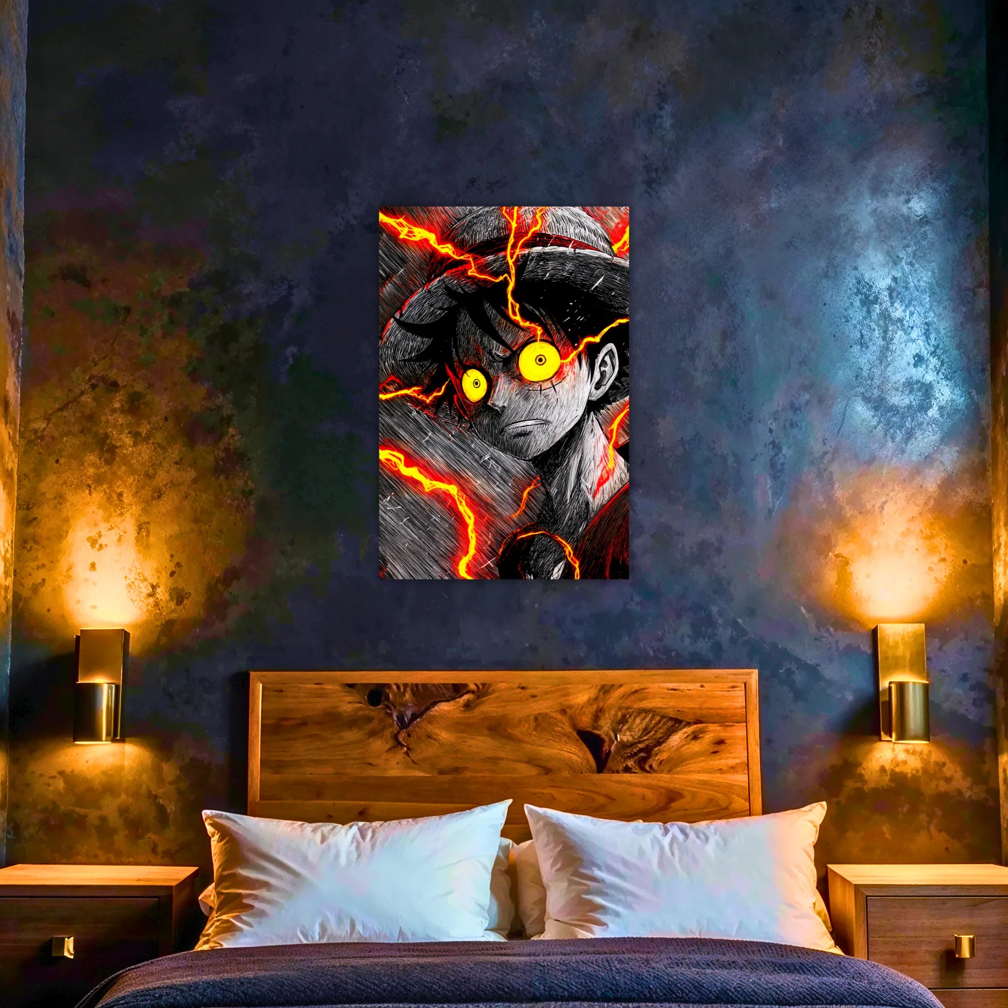 Tableau Luffy Portrait