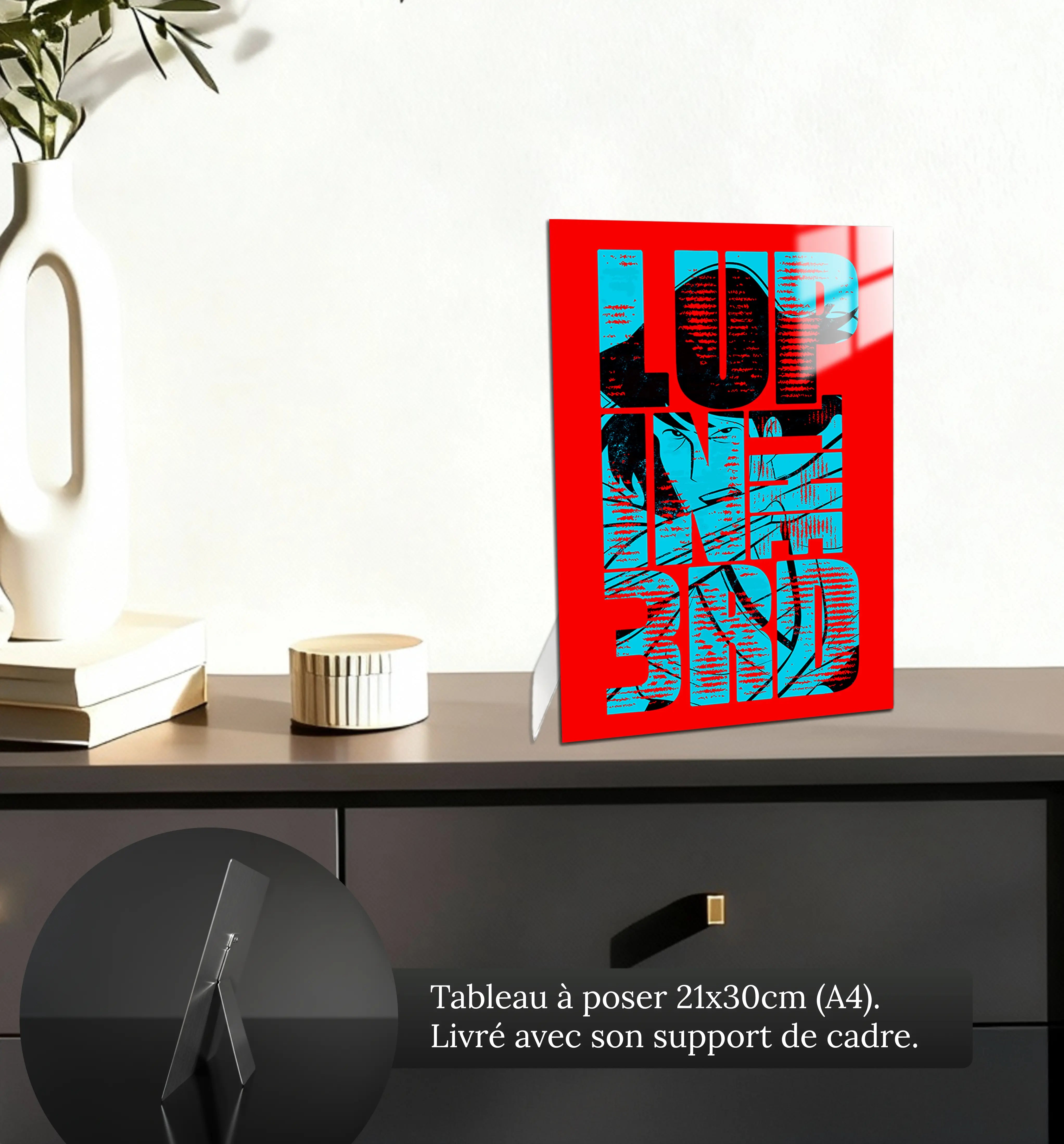 tableau-lupin-goemon-3RD-petit-format-a-poser-sur-meuble | DreamWay