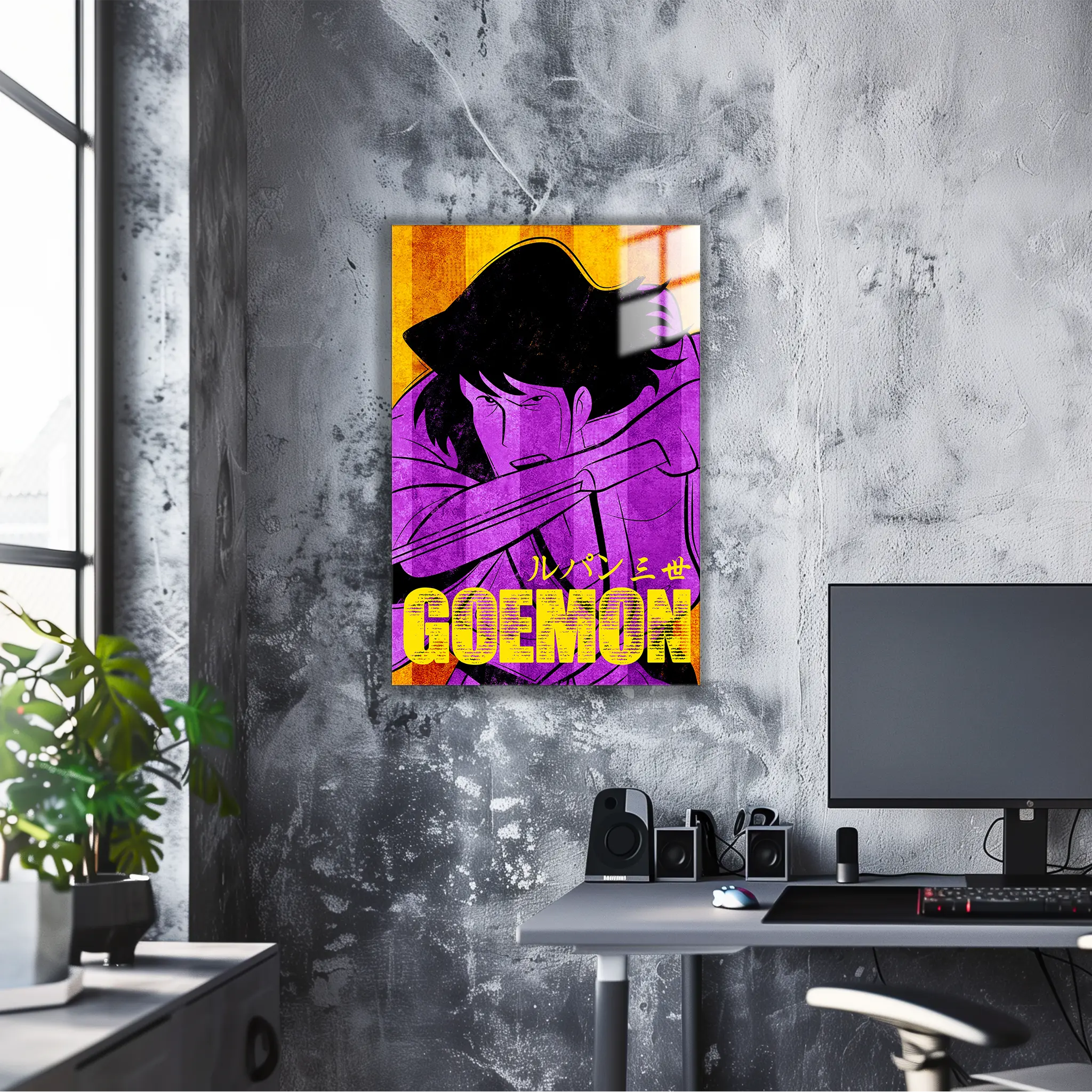 tableau-lupin-goemon-dans-le-bureau | DreamWay