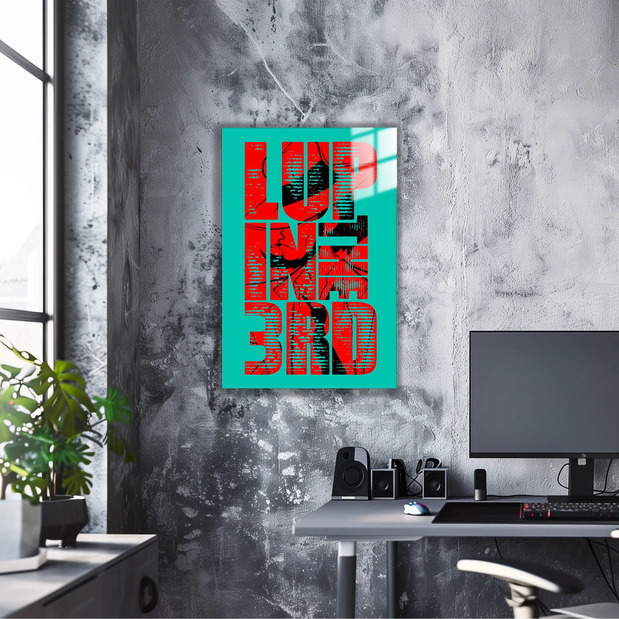 Tableau Lupin Jigen 3DR