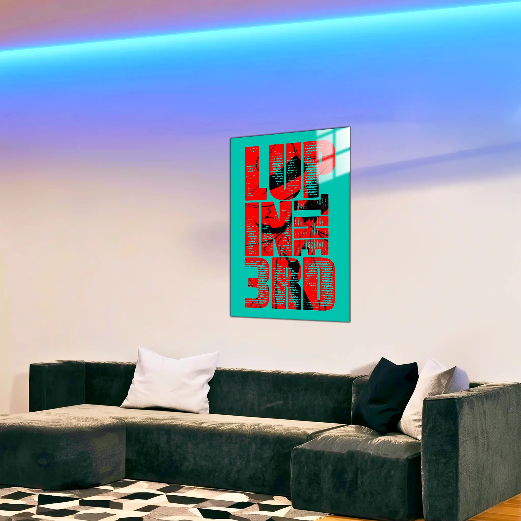 tableau-lupin-jigen-3RD-dans-le-salon | DreamWay