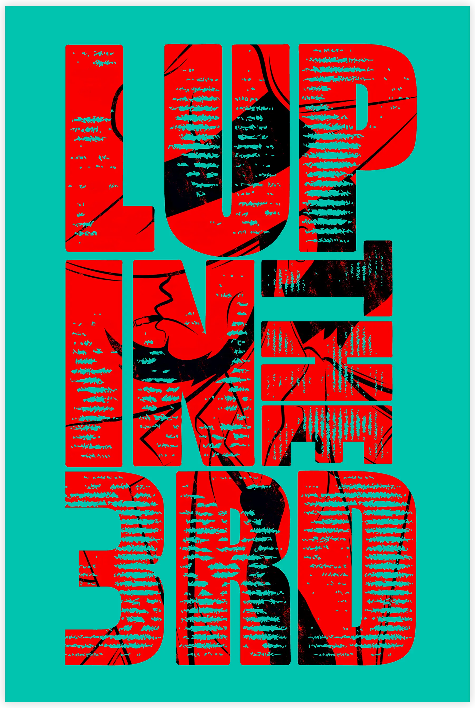 Tableau Lupin Jigen 3DR