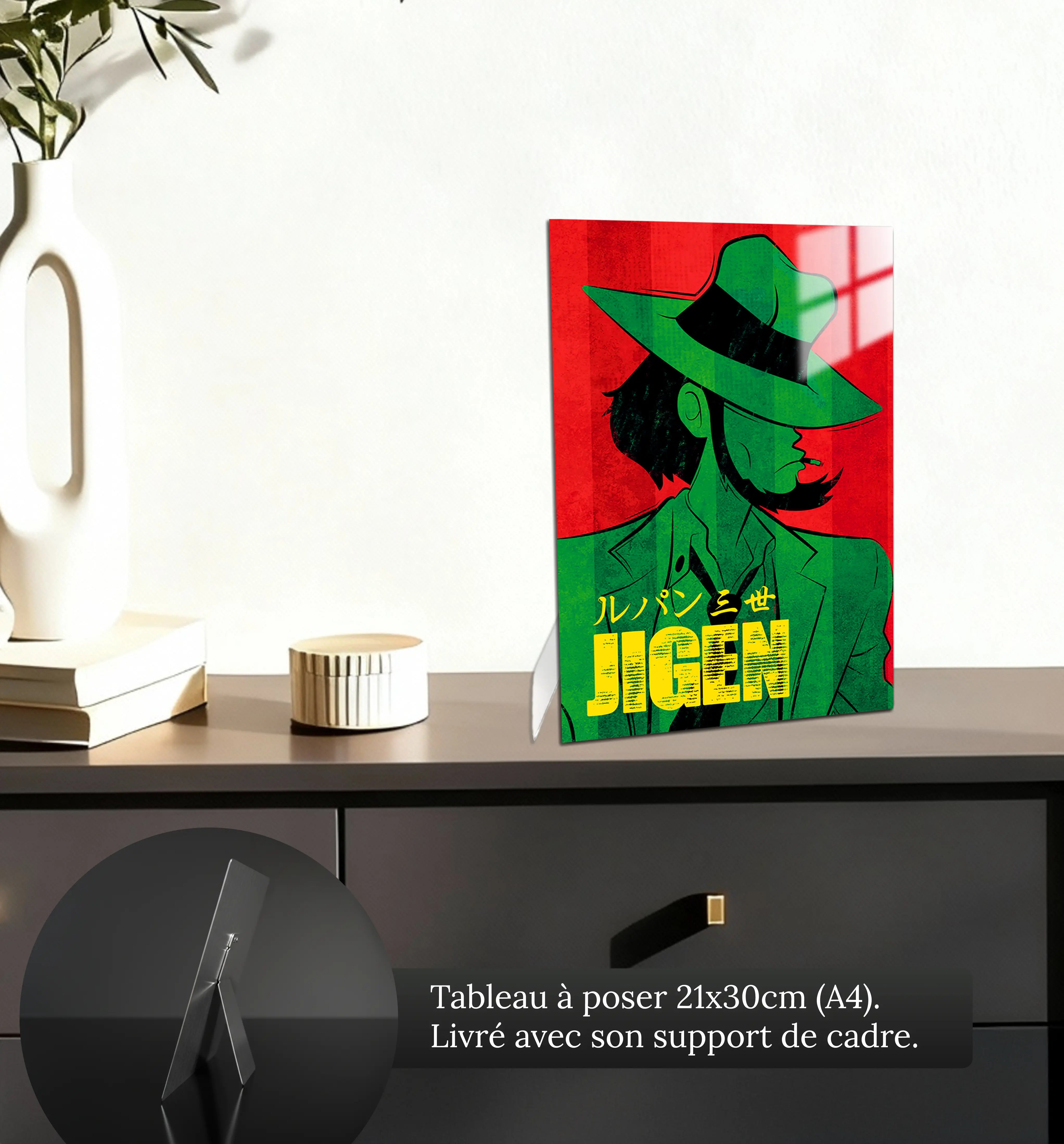 tableau-lupin-jigen-petit-format-a-poser-sur-meuble | DreamWay