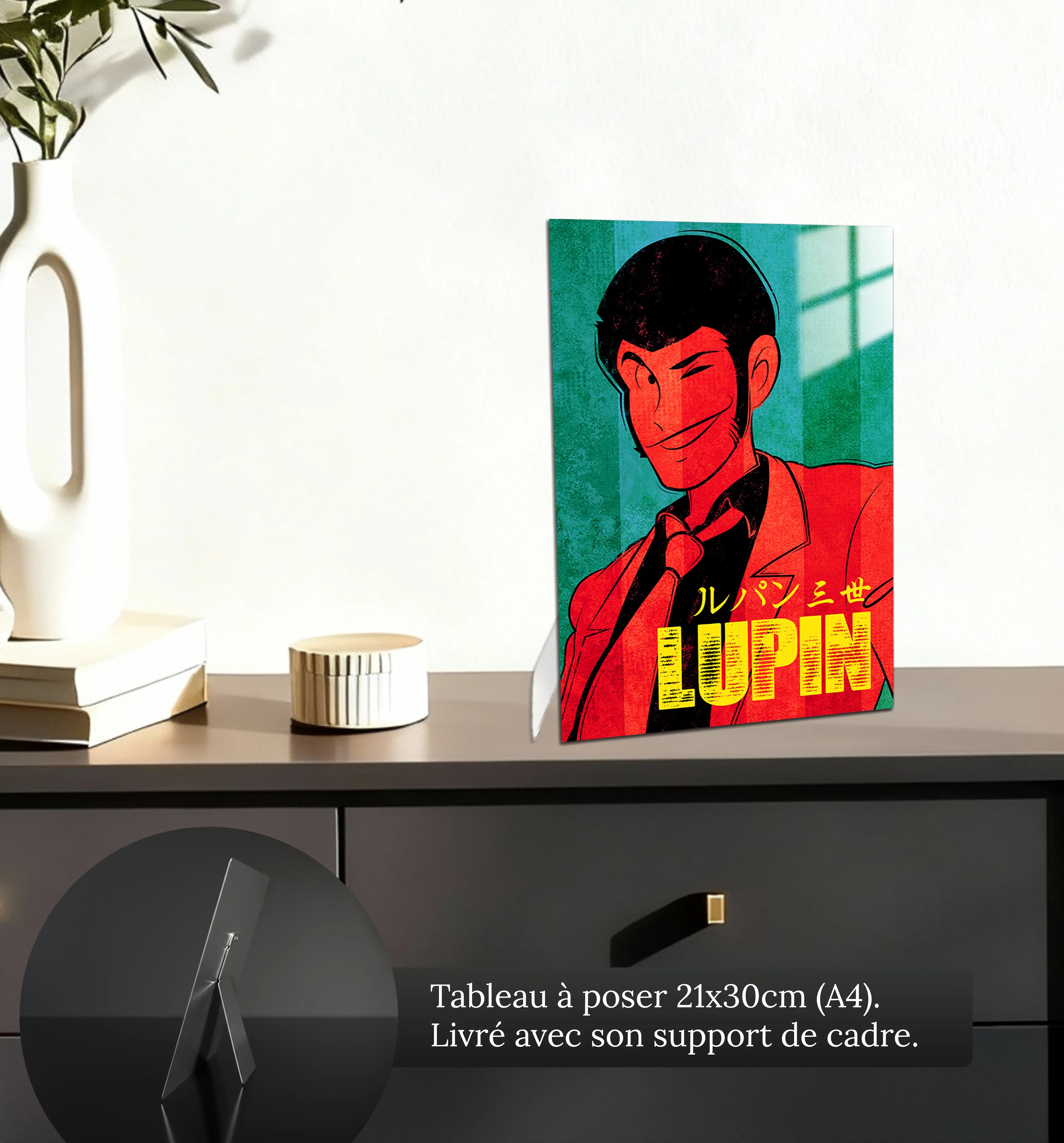 tableau-lupin-petit-format-a-poser-sur-meuble | DreamWay