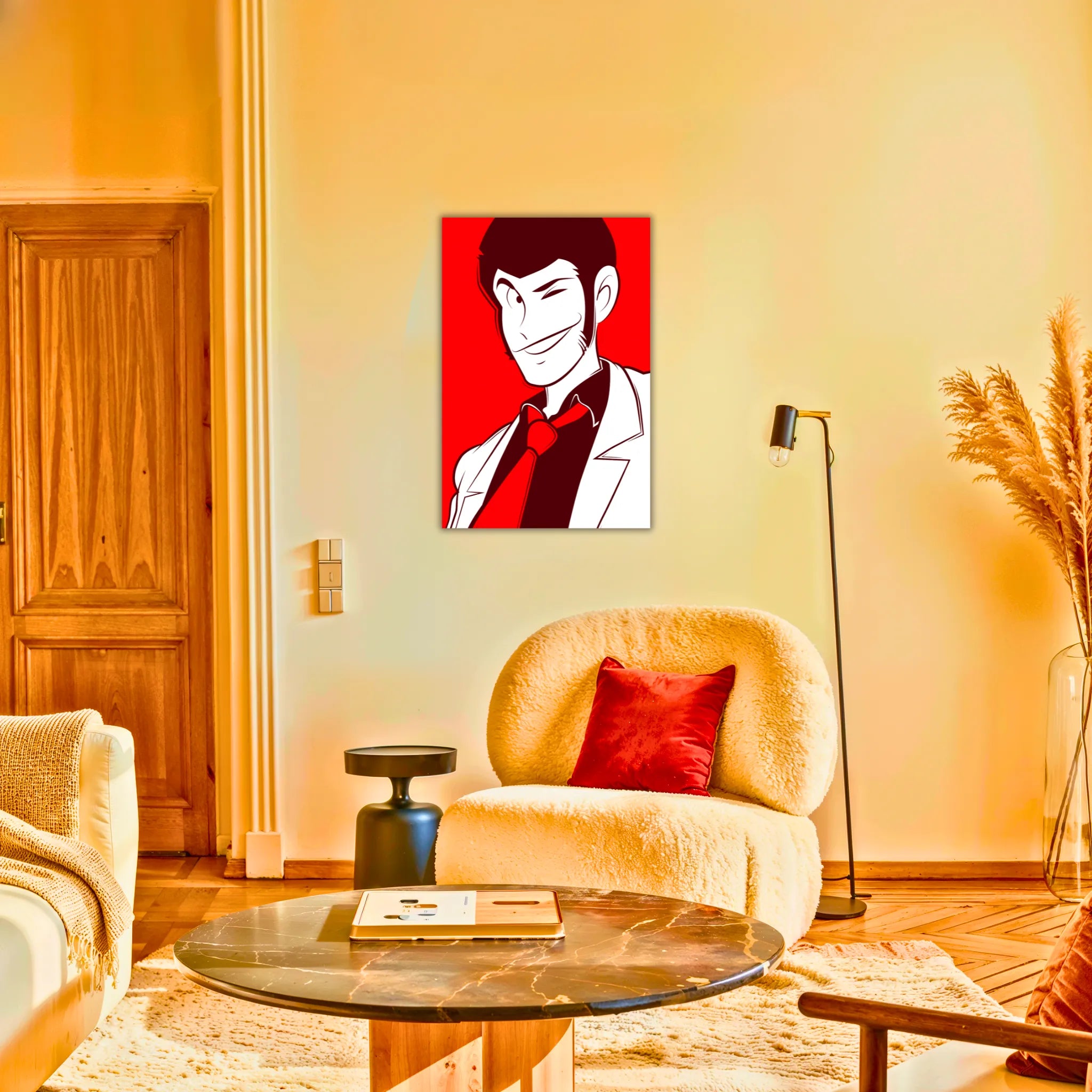 Tableau Lupin Portrait