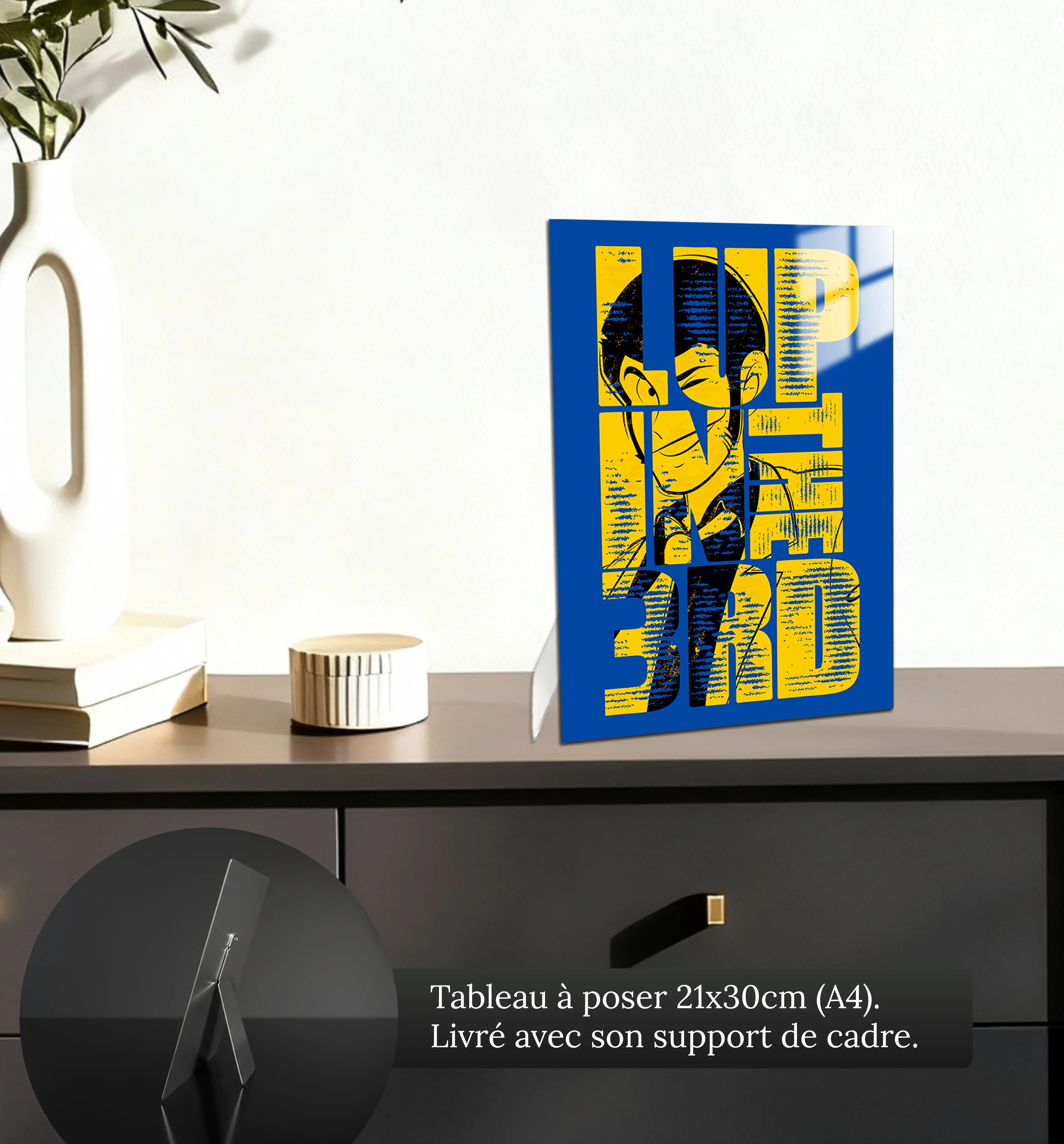 tableau-lupin-the-3RD-petit-format-a-poser-sur-meuble | DreamWay