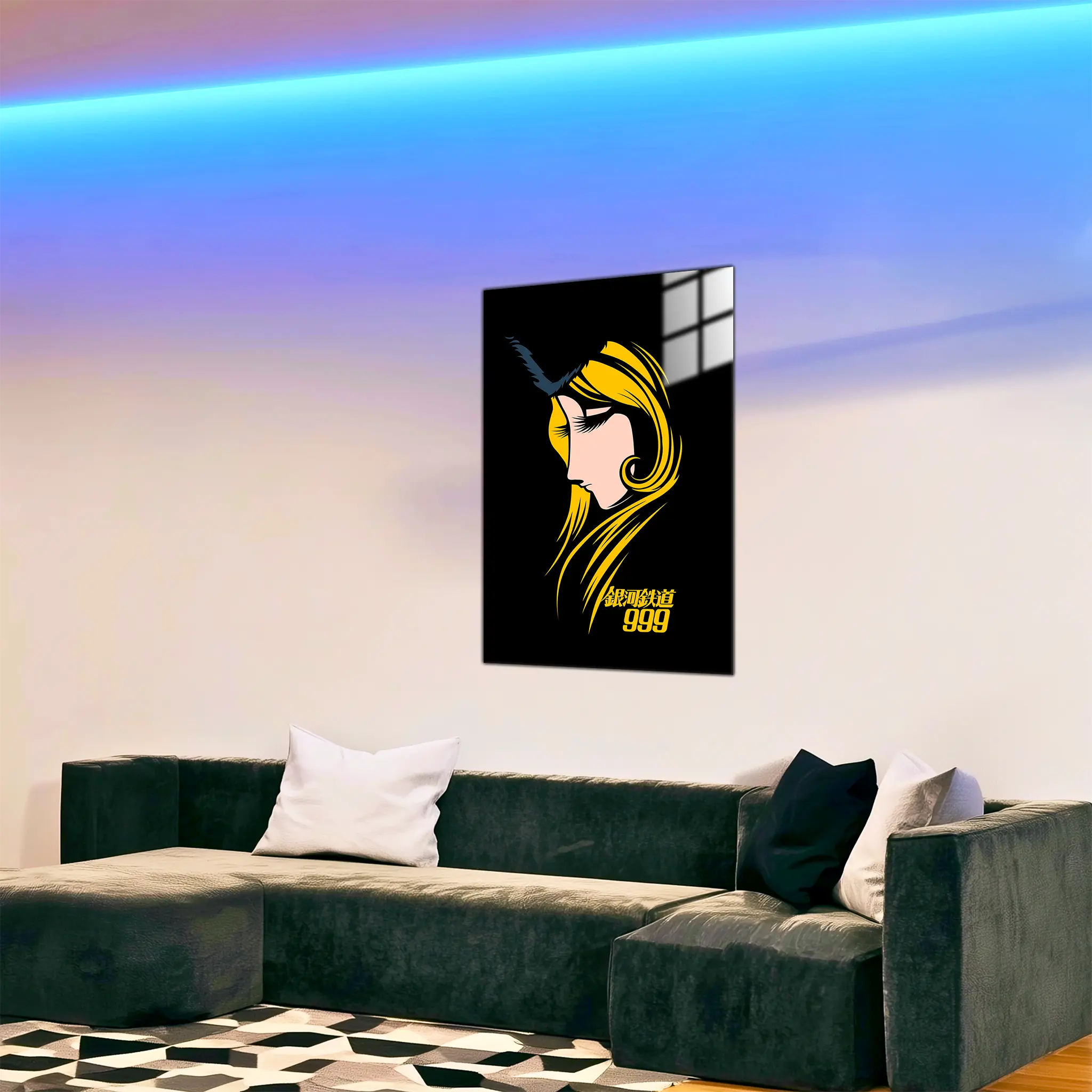tableau-maetel-galaxy-express-999-dans-le-salon | DreamWay