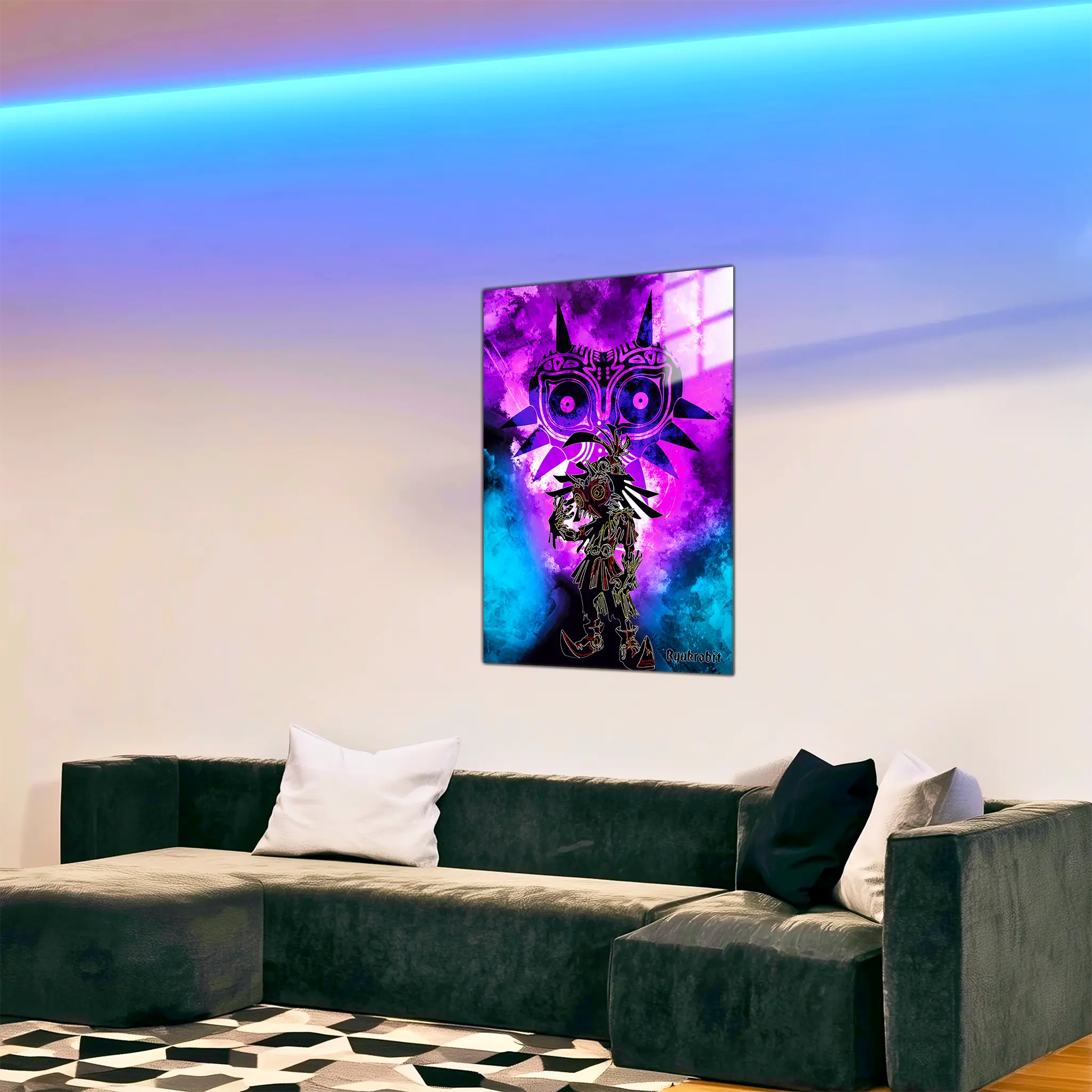 tableau-majora-mask-dans-le-salon | DreamWay