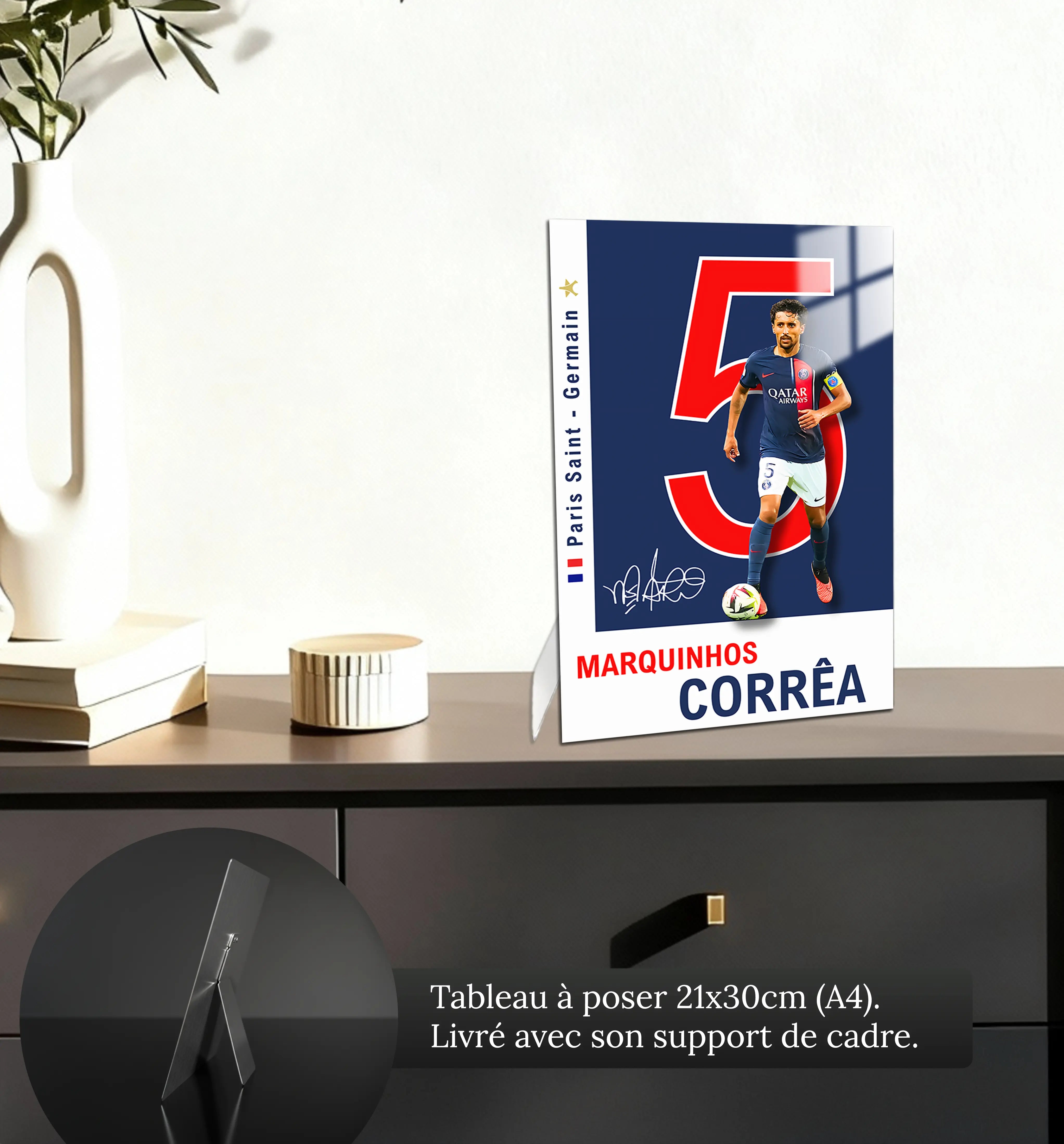 tableau-marquinhos-psg-petit-format-a-poser-sur-meuble | DreamWay
