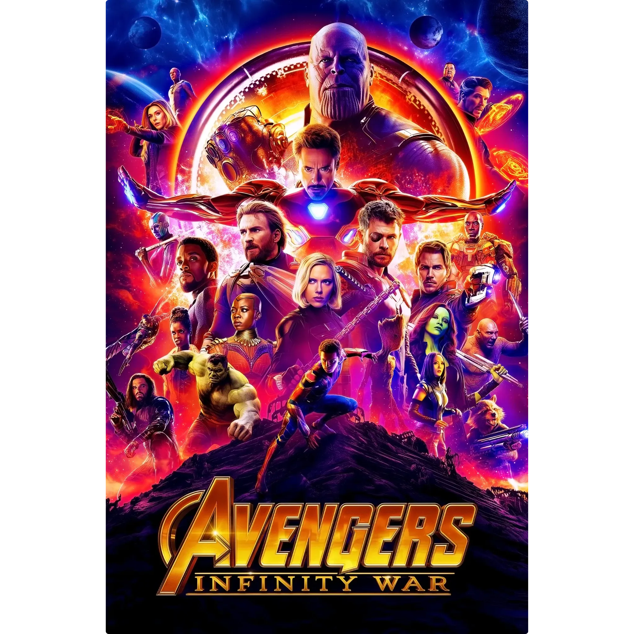 Tableau Marvel Avengers