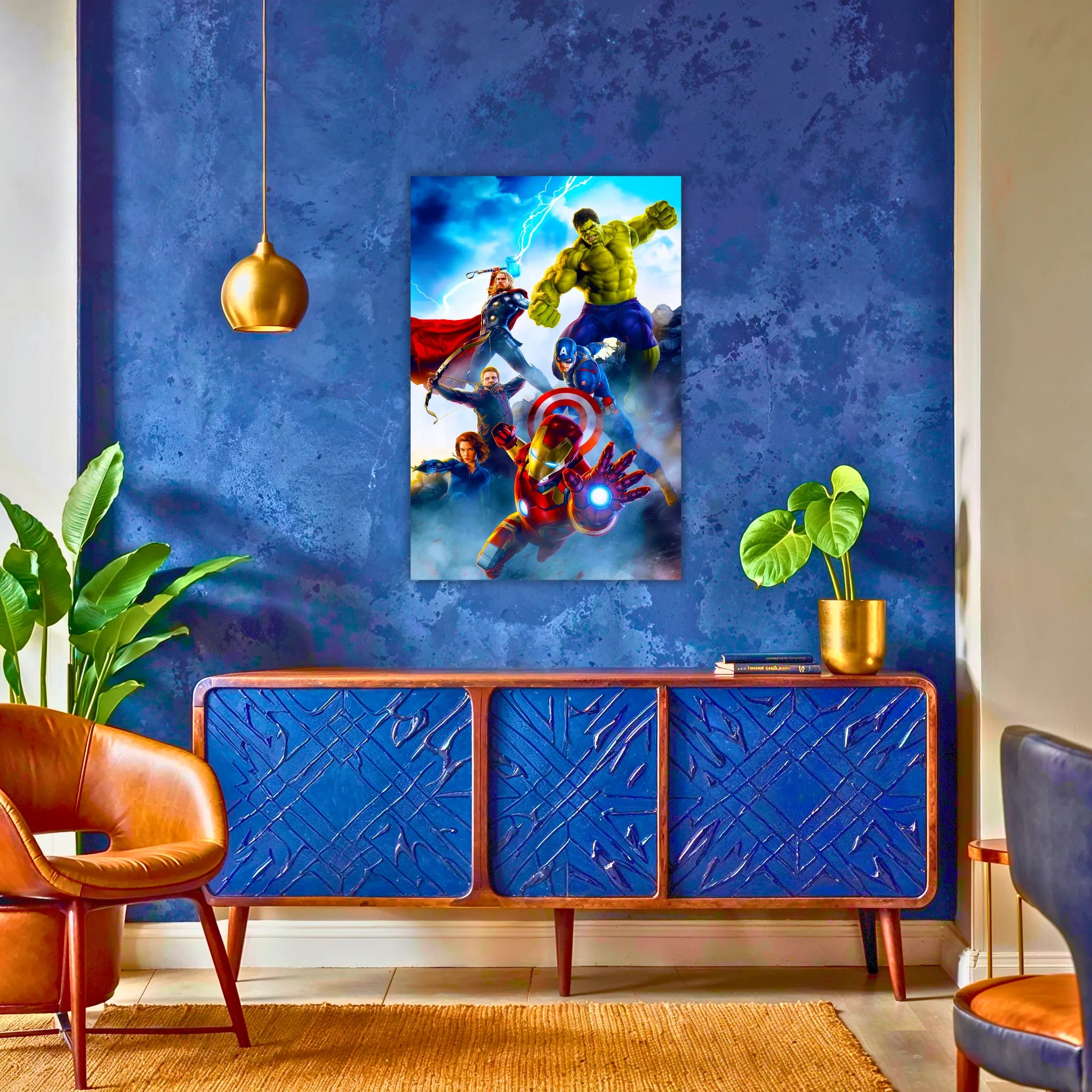 Tableau Avengers Héros