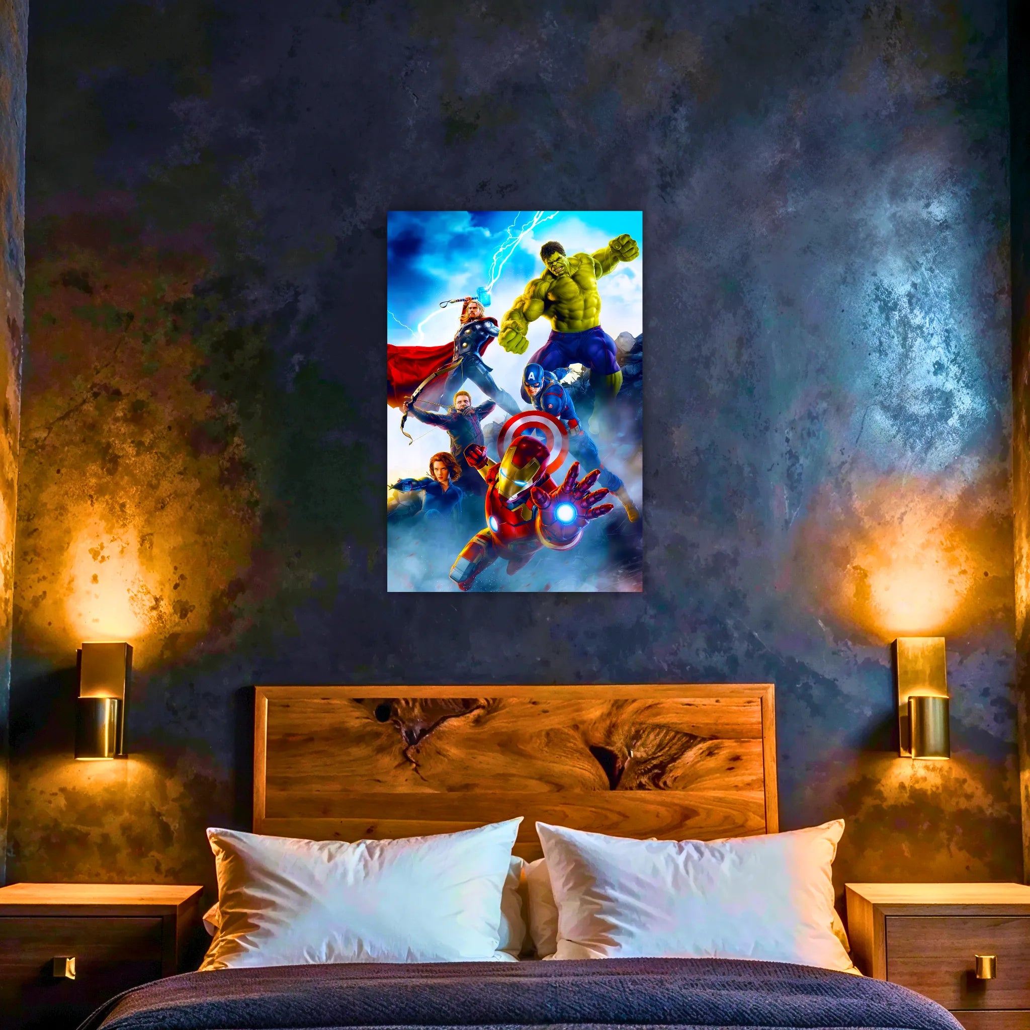Tableau Avengers Héros