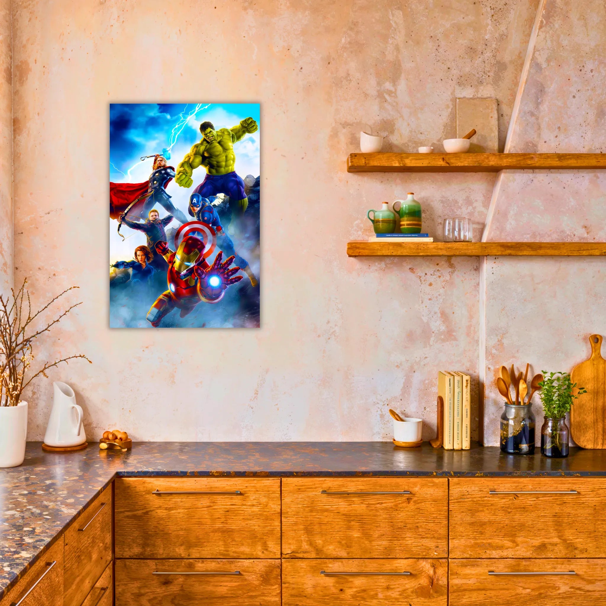Tableau Avengers Héros