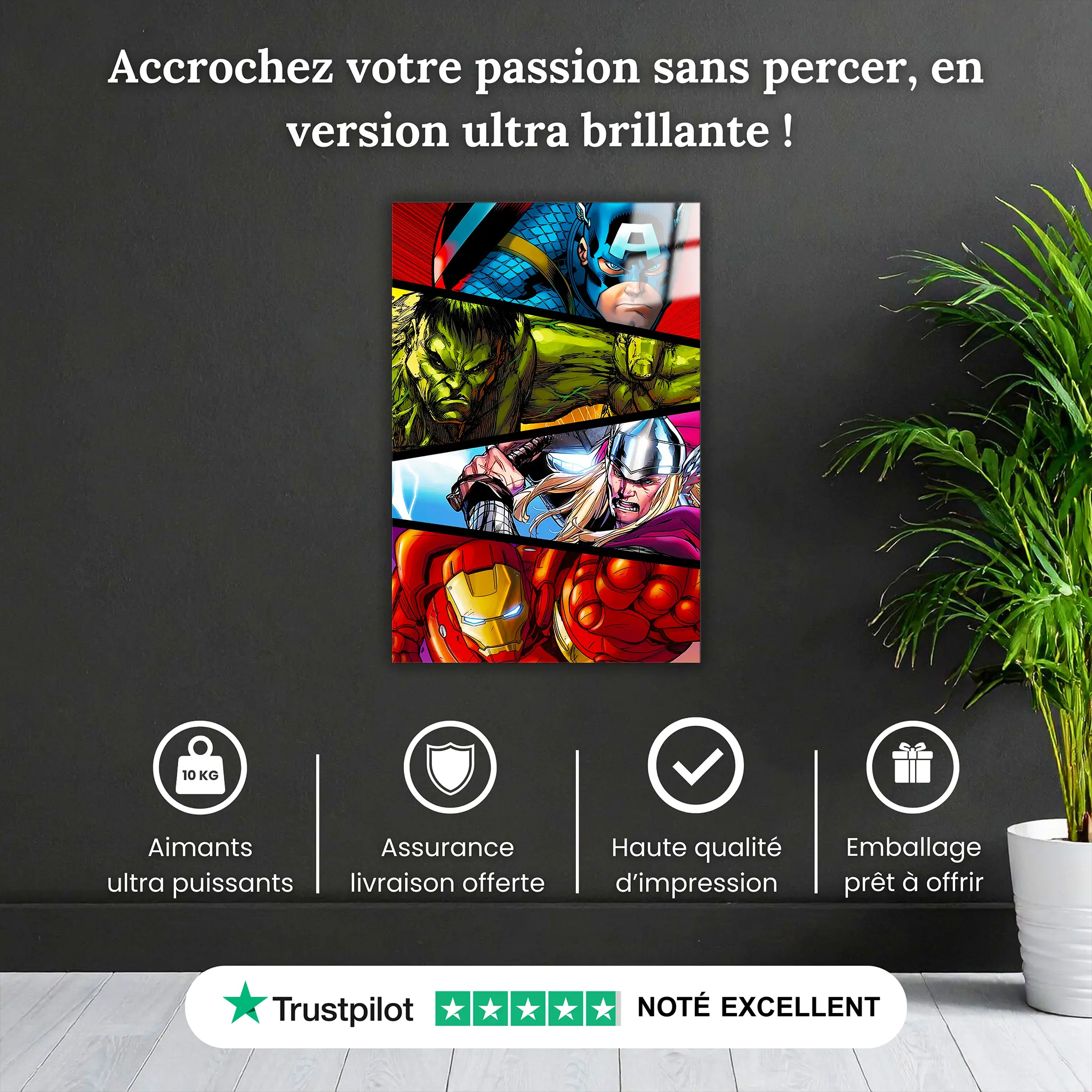 tableau-marvel-avengers-heros-portrait-pourquoi-acheter | DreamWay