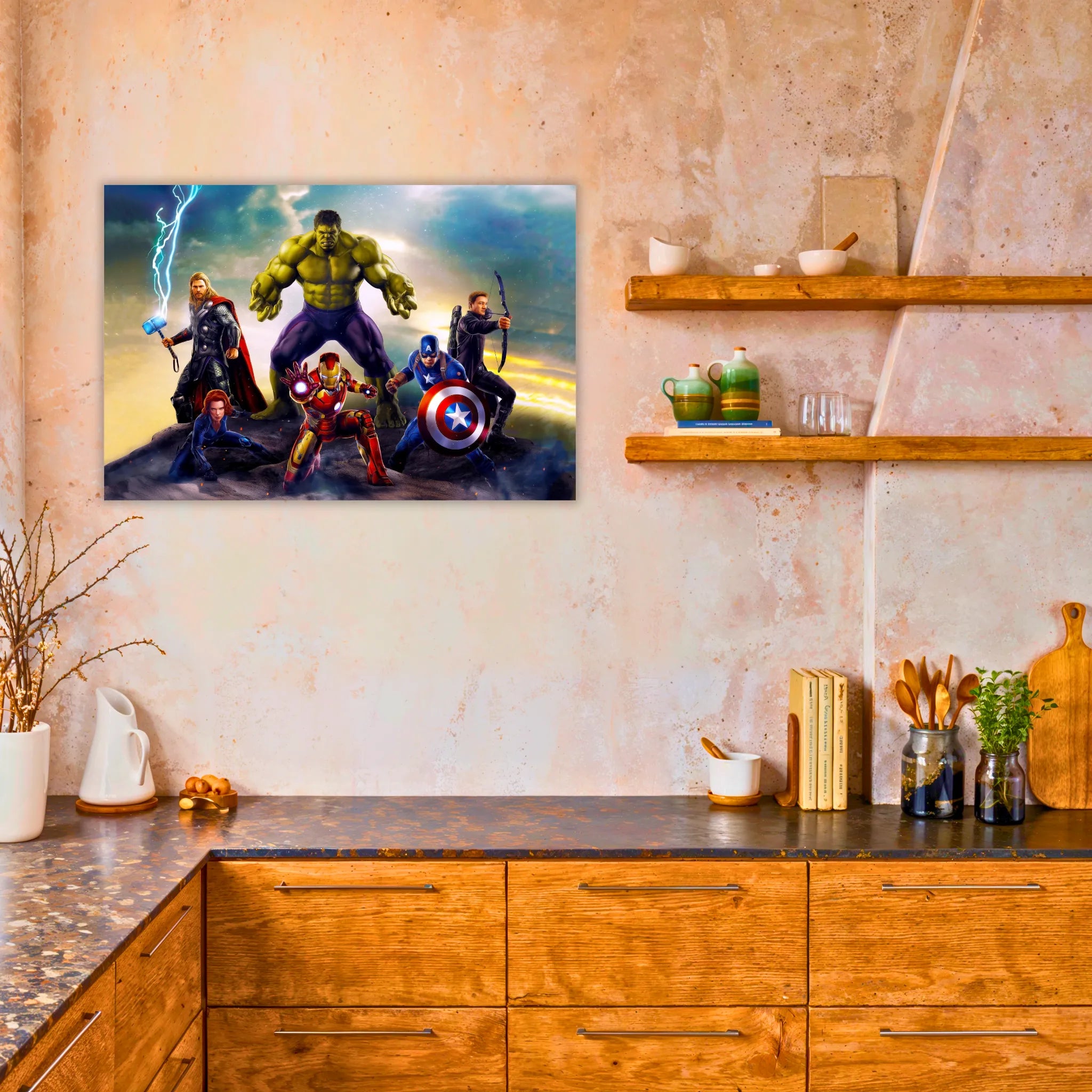 Tableau Avengers Paysage