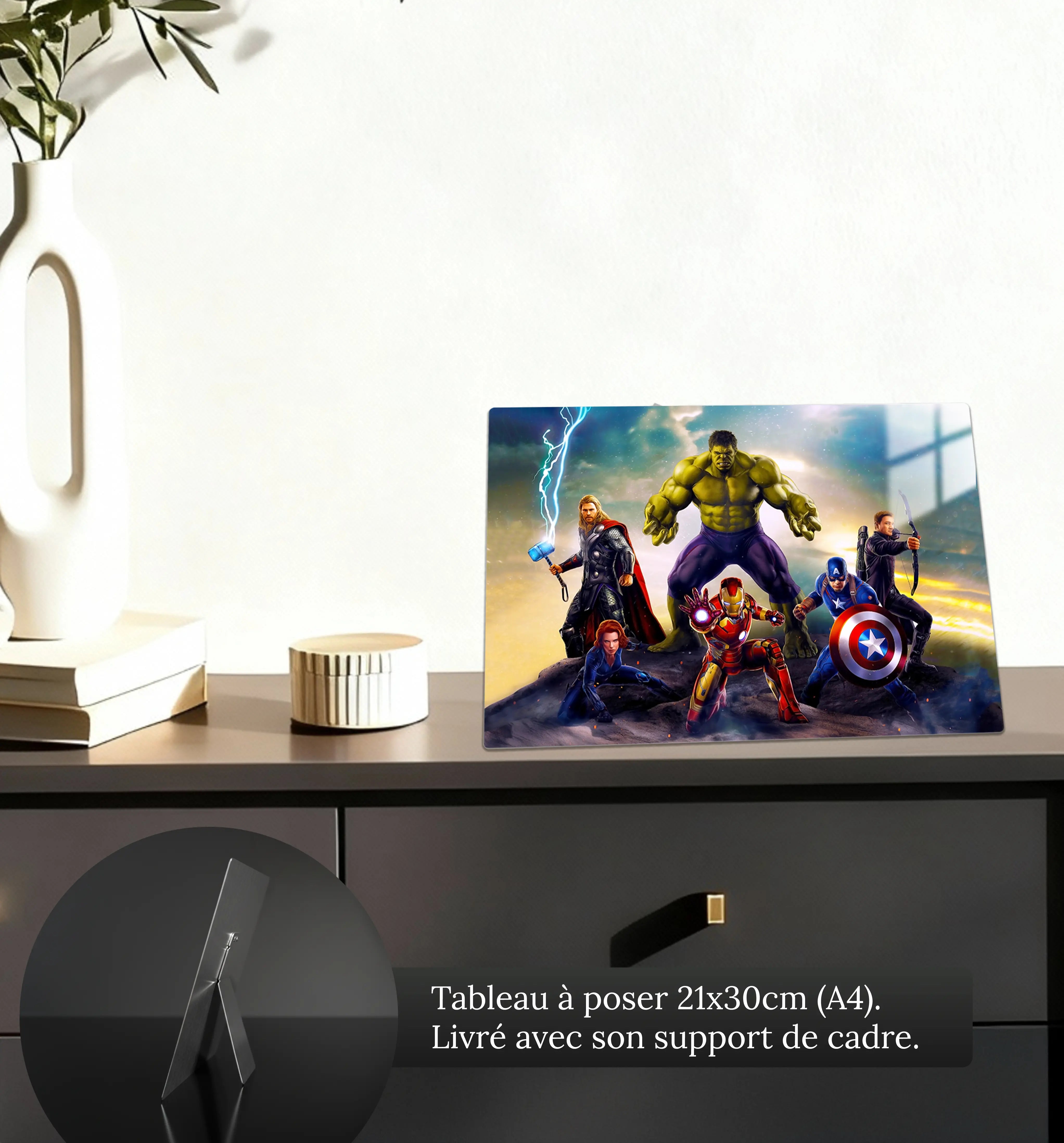 tableau-marvel-avengers-paysage-petit-format-a-poser-sur-meuble | DreamWay