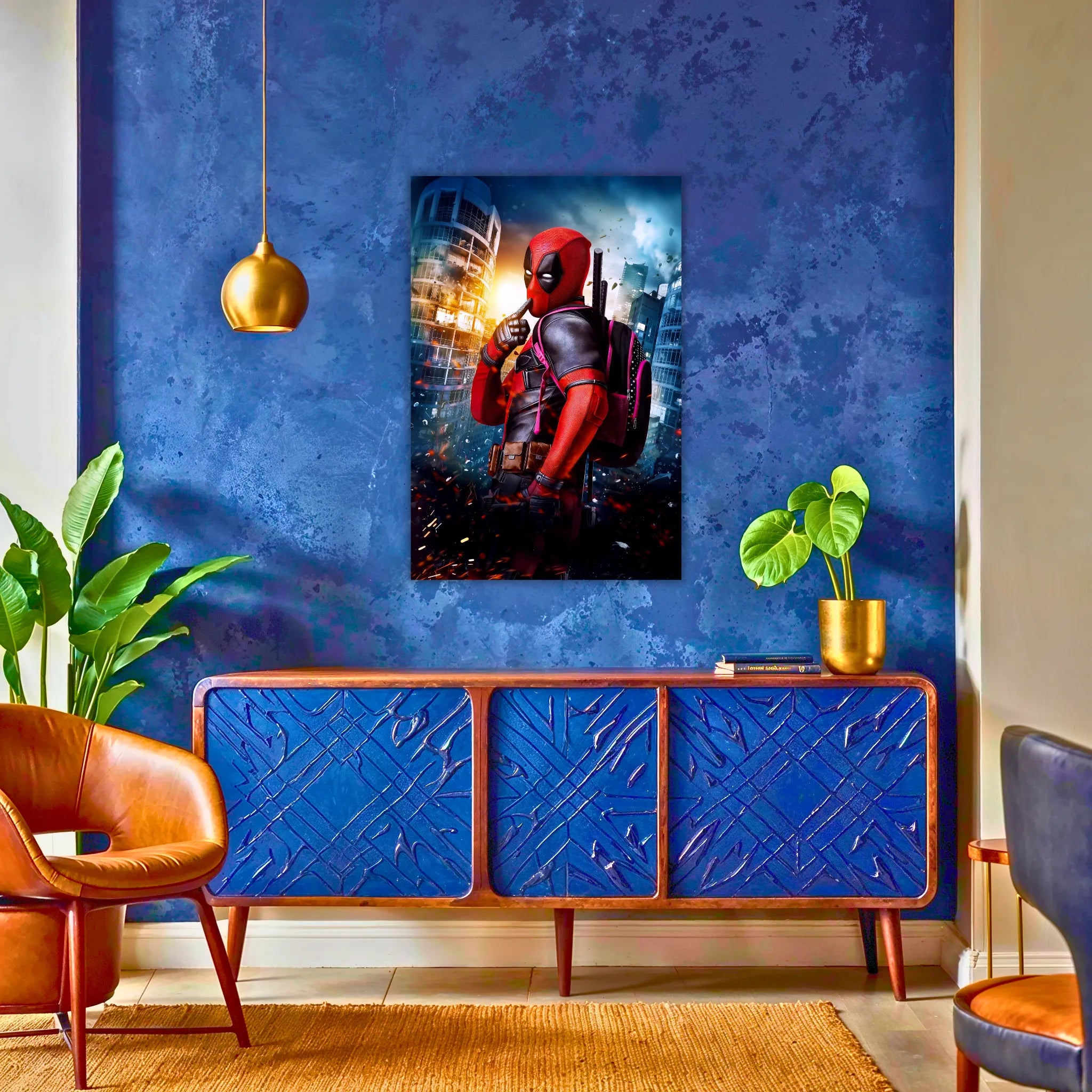 Tableau Deadpool Héros