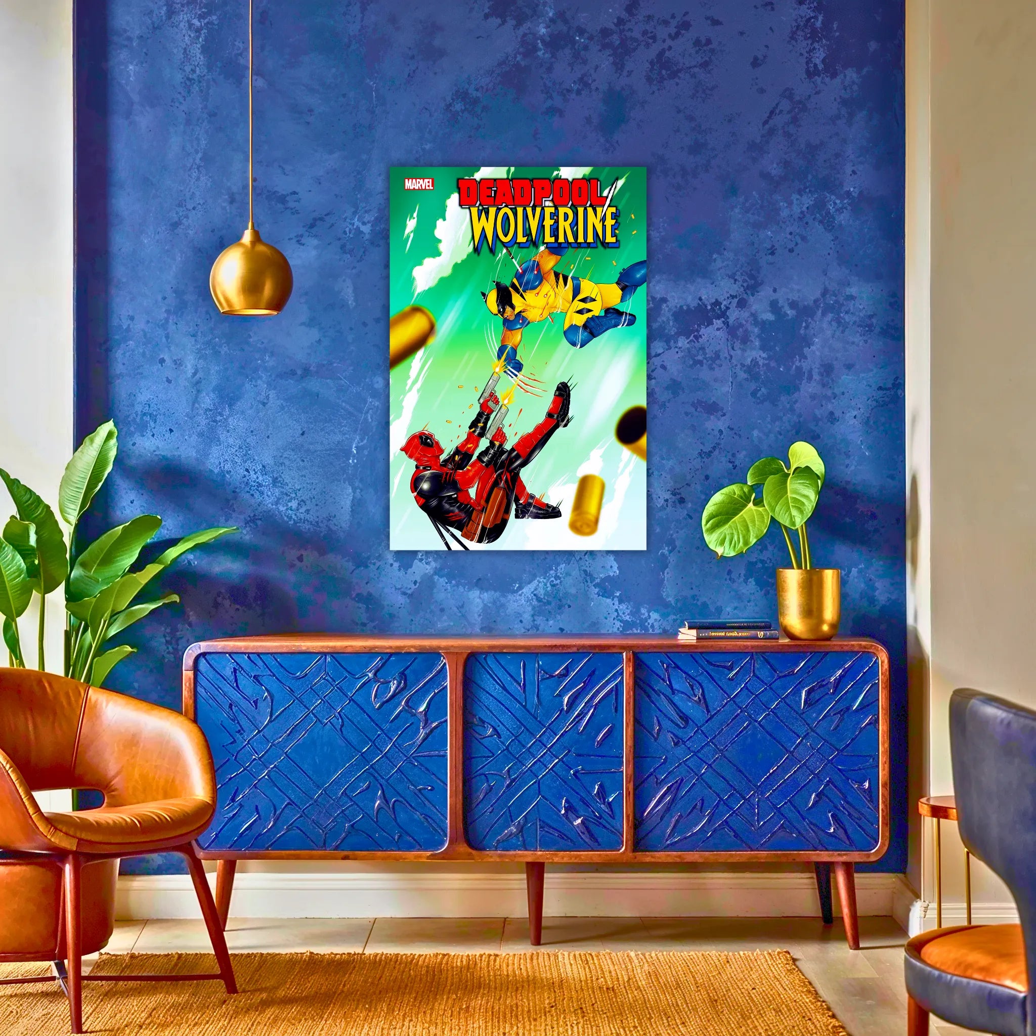 Tableau Deadpool Et Wolverine Comics