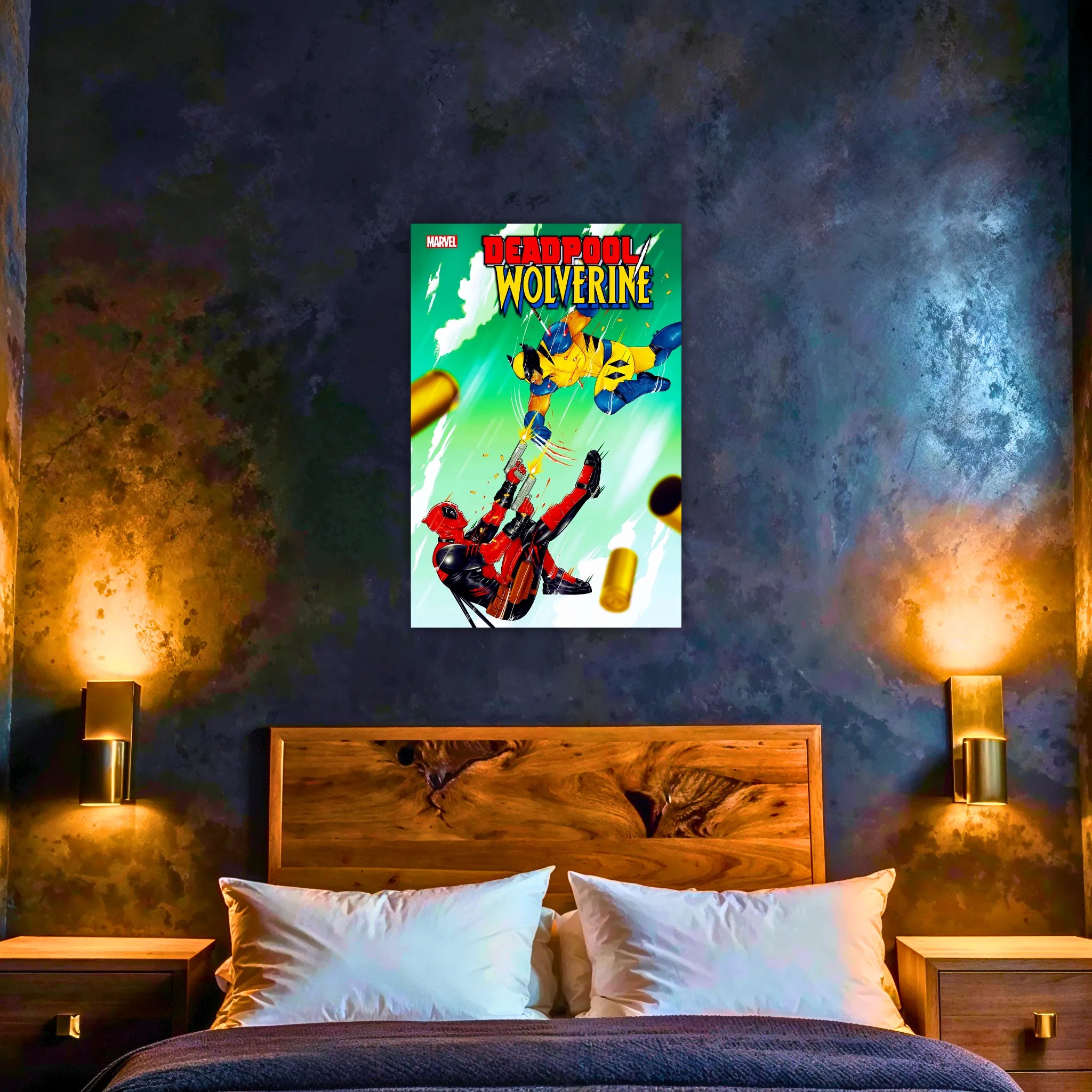 Tableau Marvel Deadpool Et Wolverine