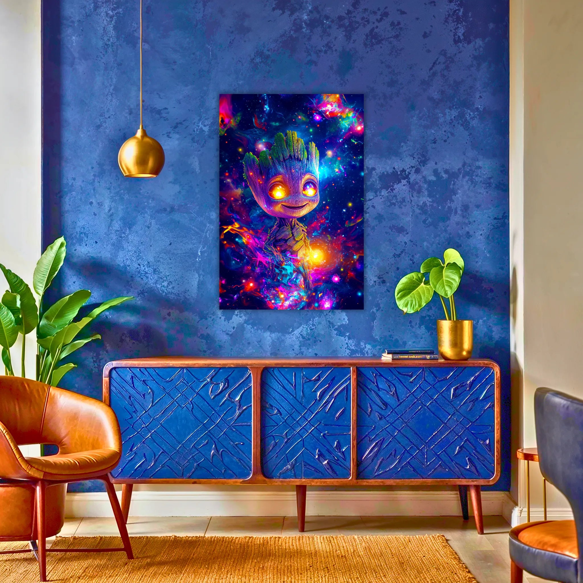 Tableau Groot Coloré