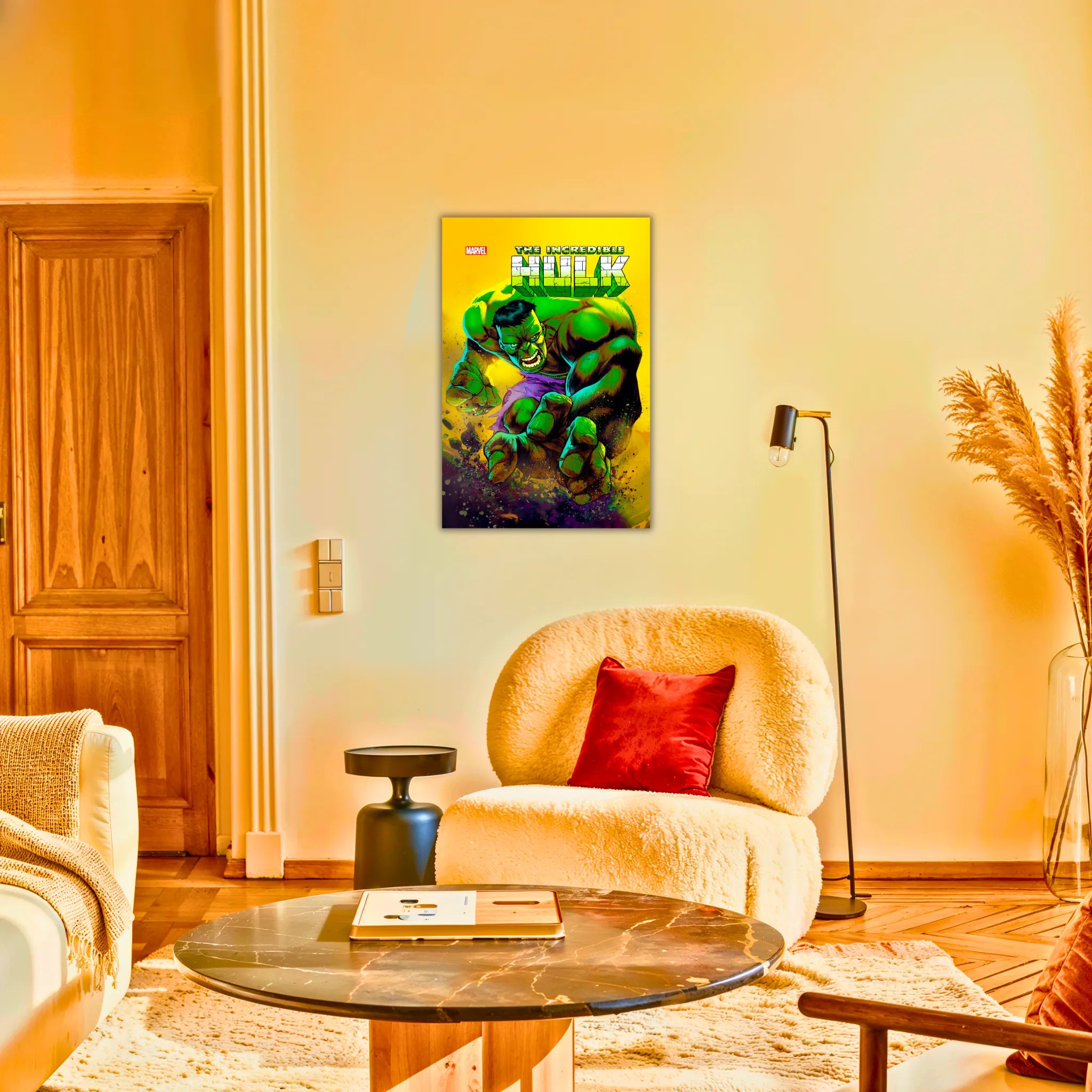 Tableau Hulk Comics Affiche