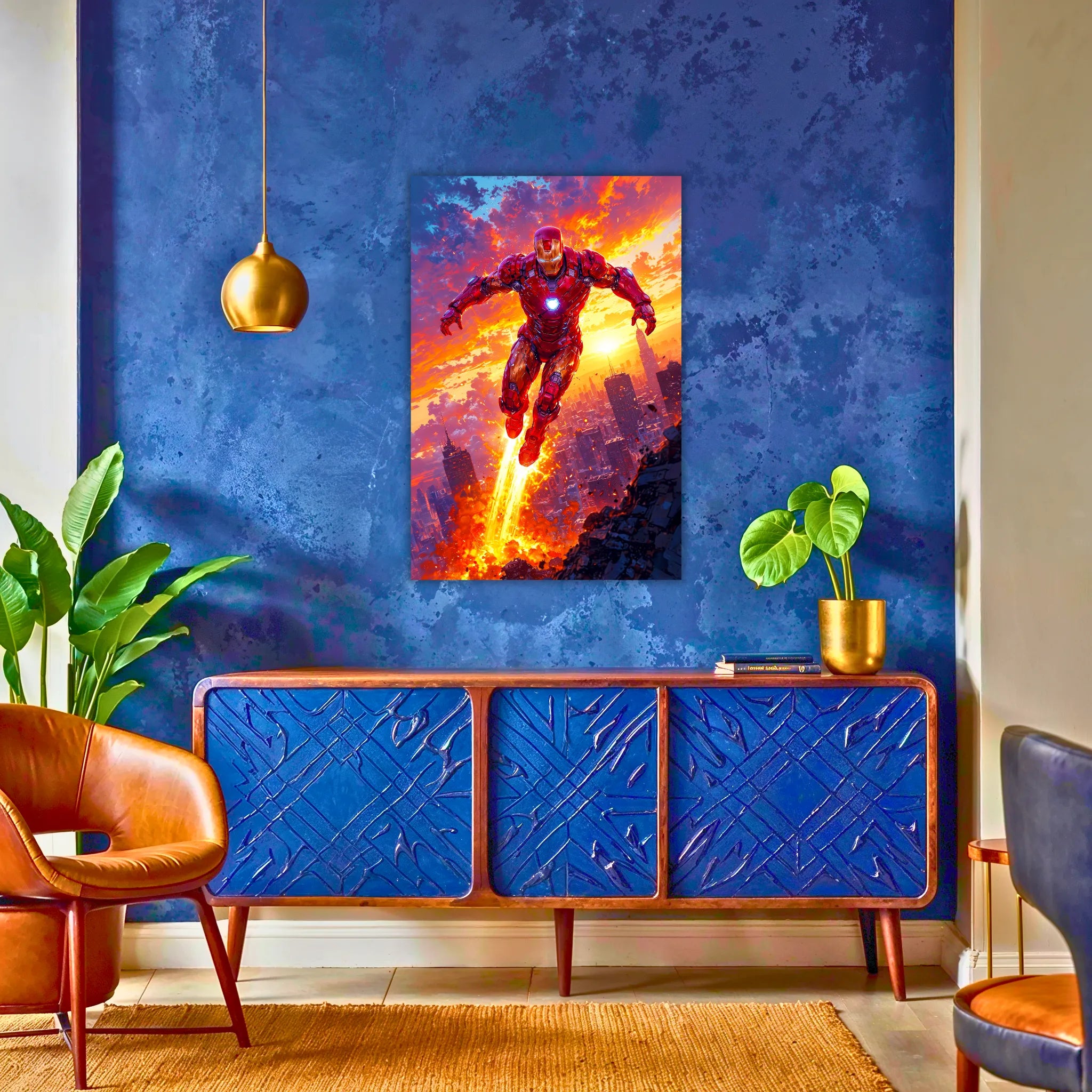 Tableau Iron Man Héros