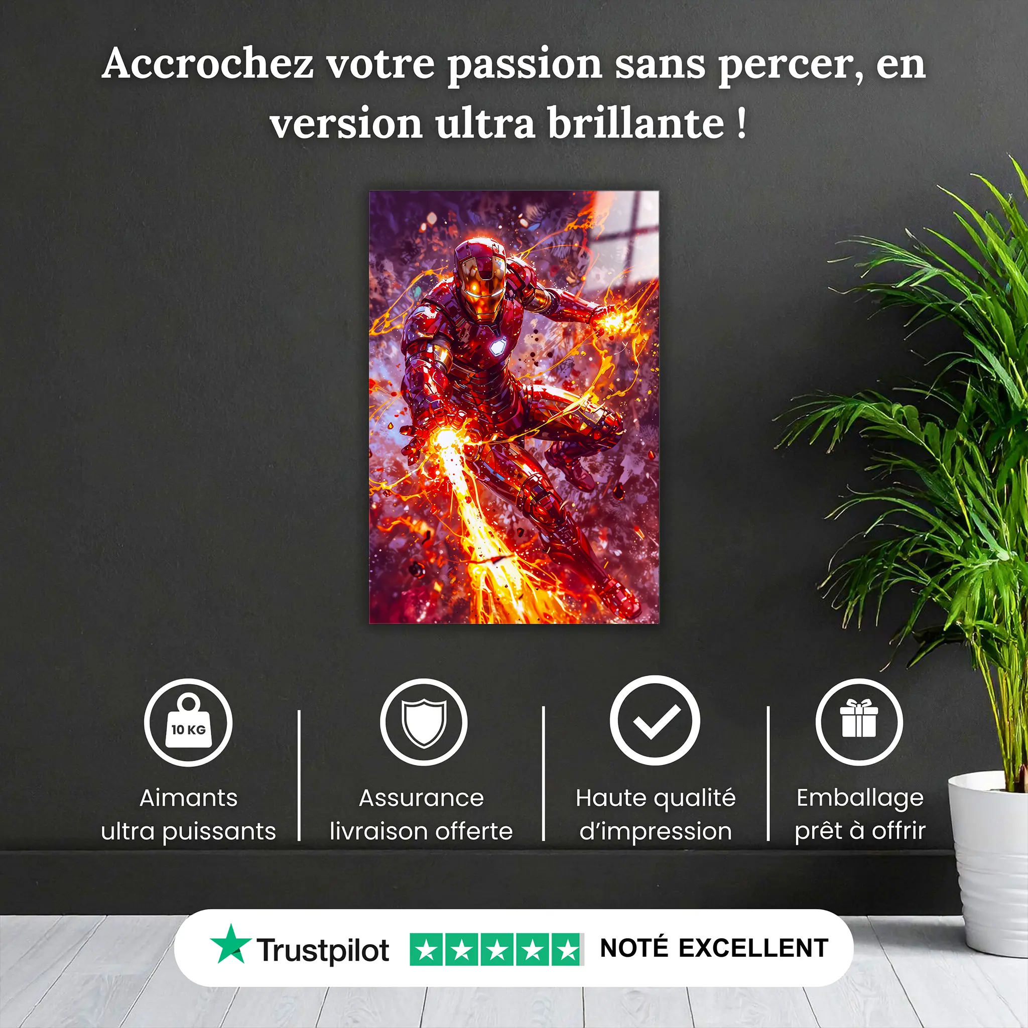 tableau-marvel-iron-man-portrait-pourquoi-acheter | DreamWay