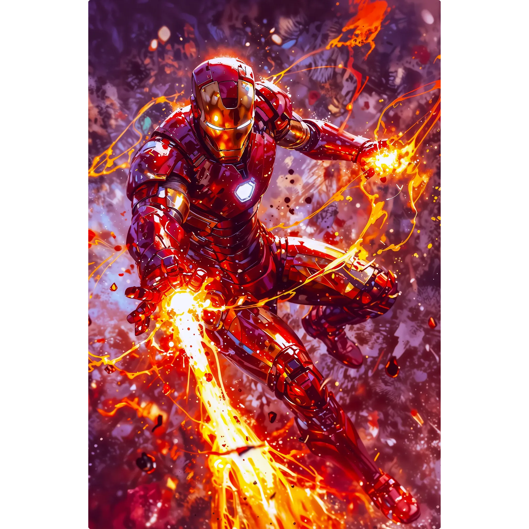 Tableau Marvel Iron Man Portrait