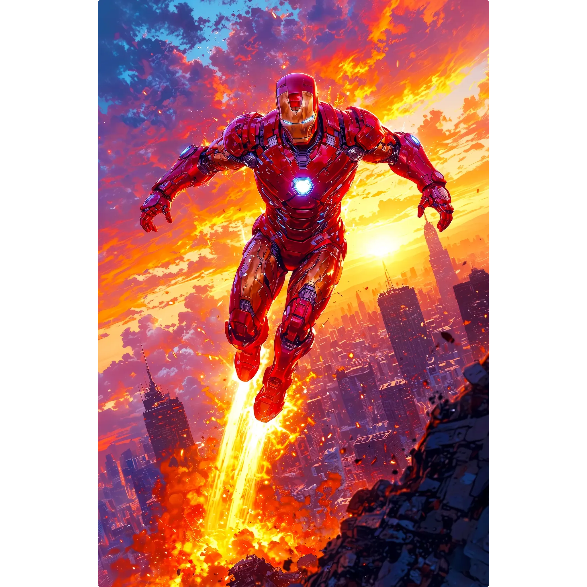 Tableau Marvel Iron Man