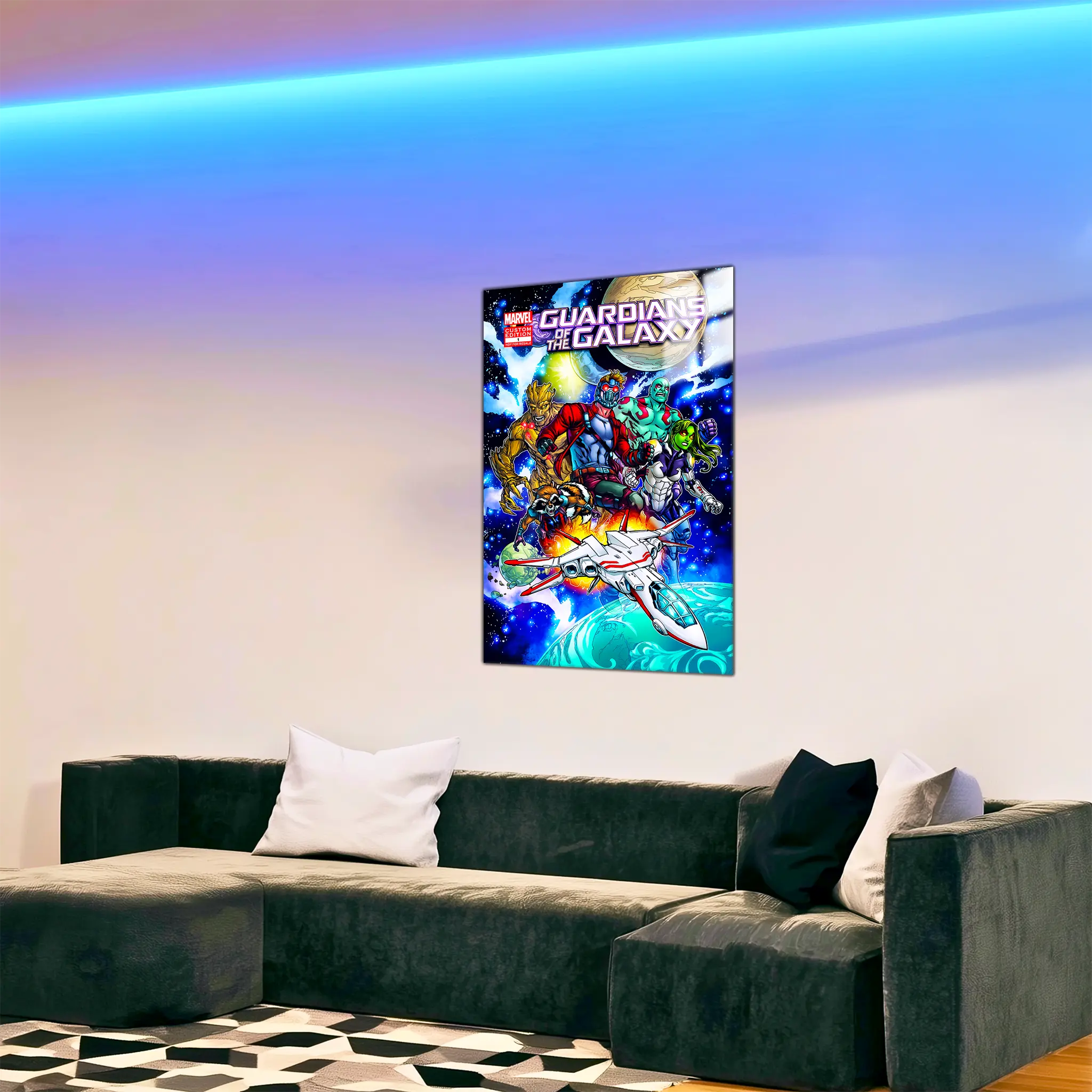 tableau-marvel-les-gardiens-de-la-galaxie-affiche-comics-dans-le-salon | DreamWay