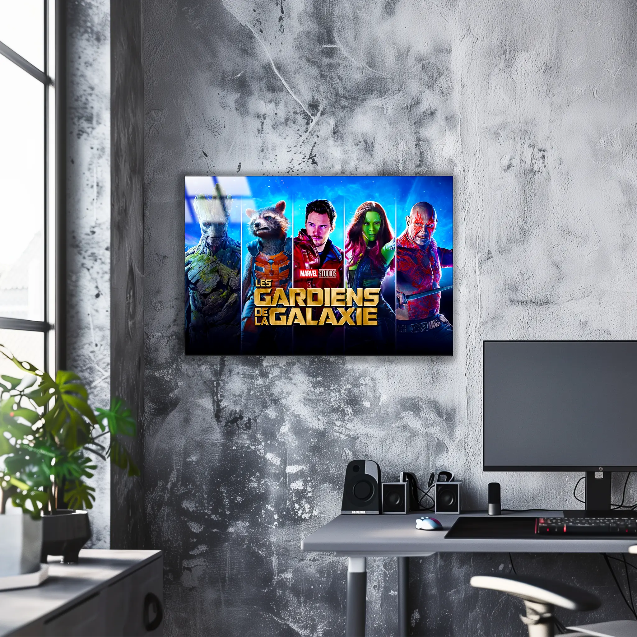 tableau-marvel-les-gardiens-de-la-galaxie-affiche-dans-le-bureau | DreamWay