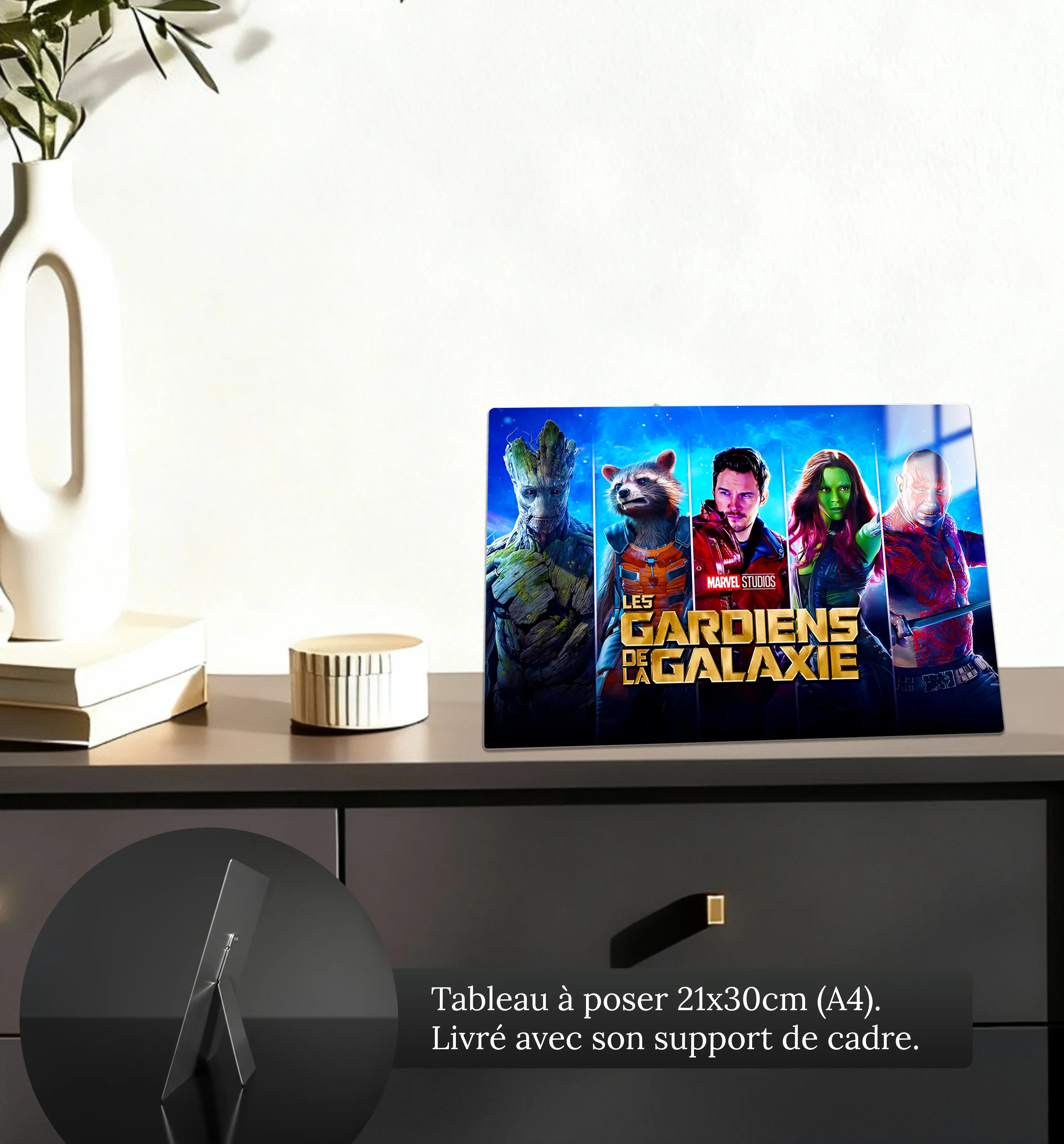 tableau-marvel-les-gardiens-de-la-galaxie-affiche-petit-format-a-poser-sur-meuble | DreamWay