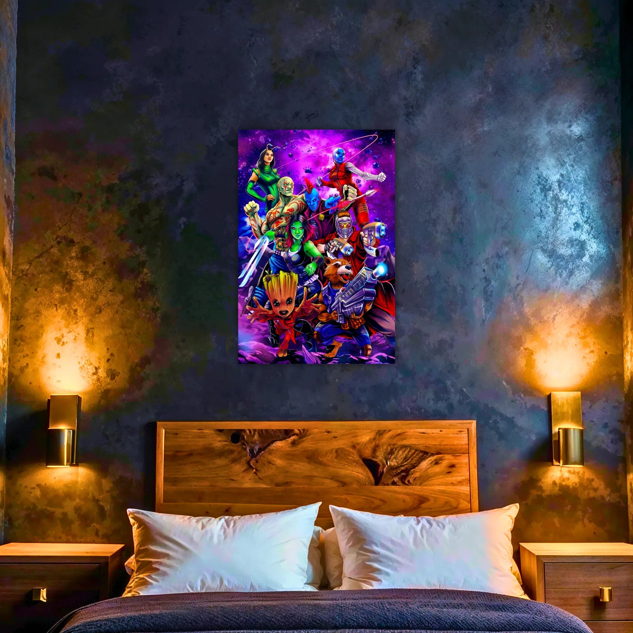Tableau Marvel Les Gardiens De La Galaxie Héros