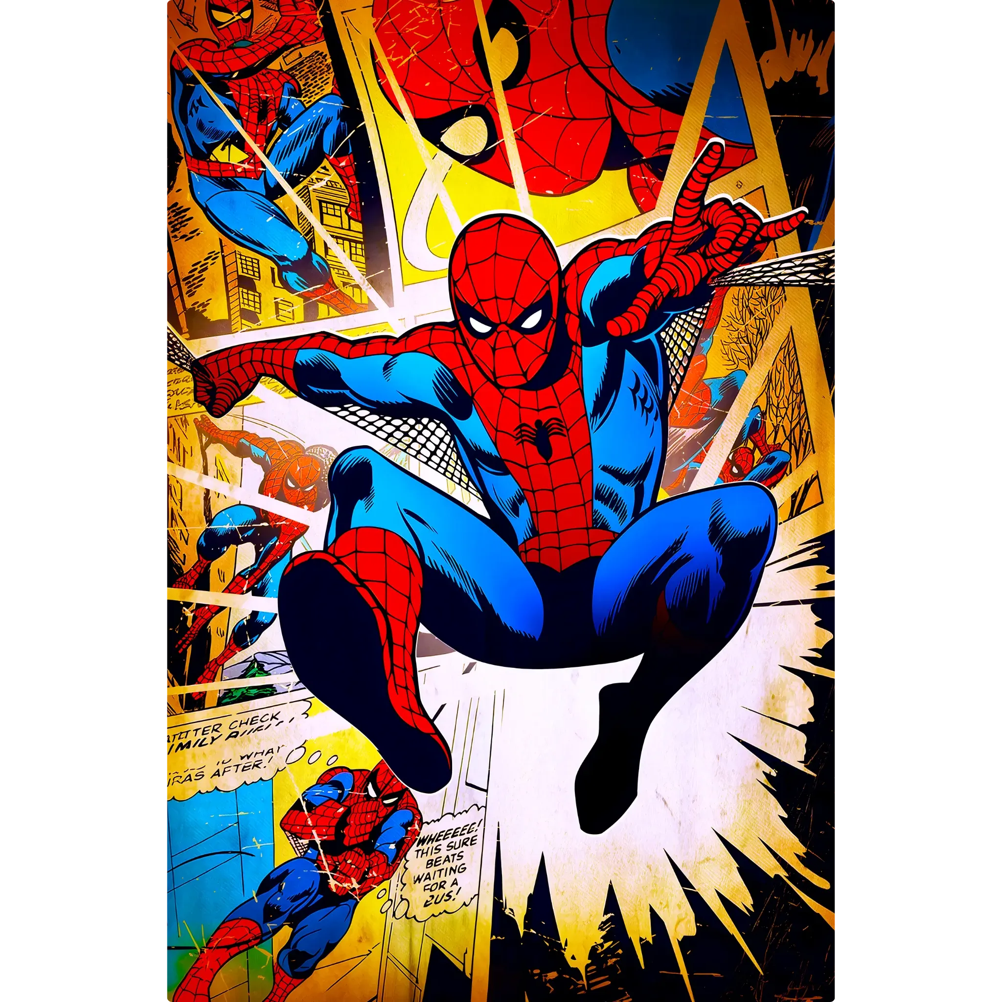 Tableau Marvel Spiderman BD Comics